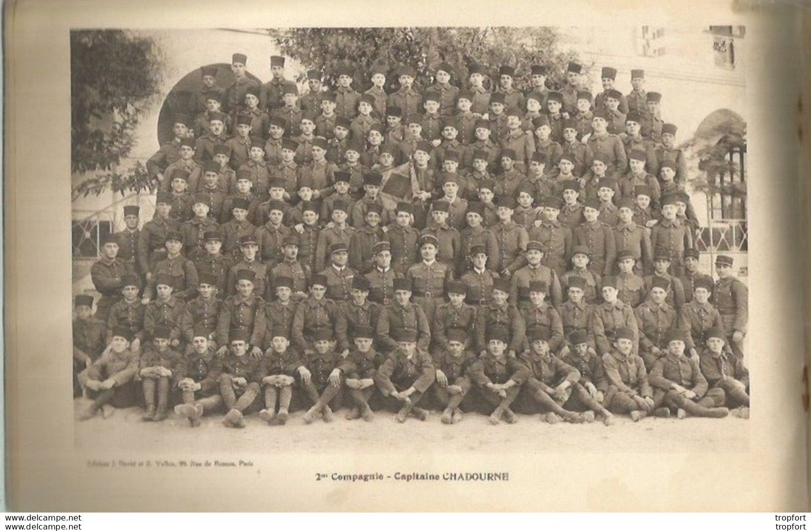 CC / RARE !! Livret PHOTOS 4 -ème REGIMENT DE ZOUAVES 1931 Militaria MILITAIRE Généalogie - Guerra 1939-45