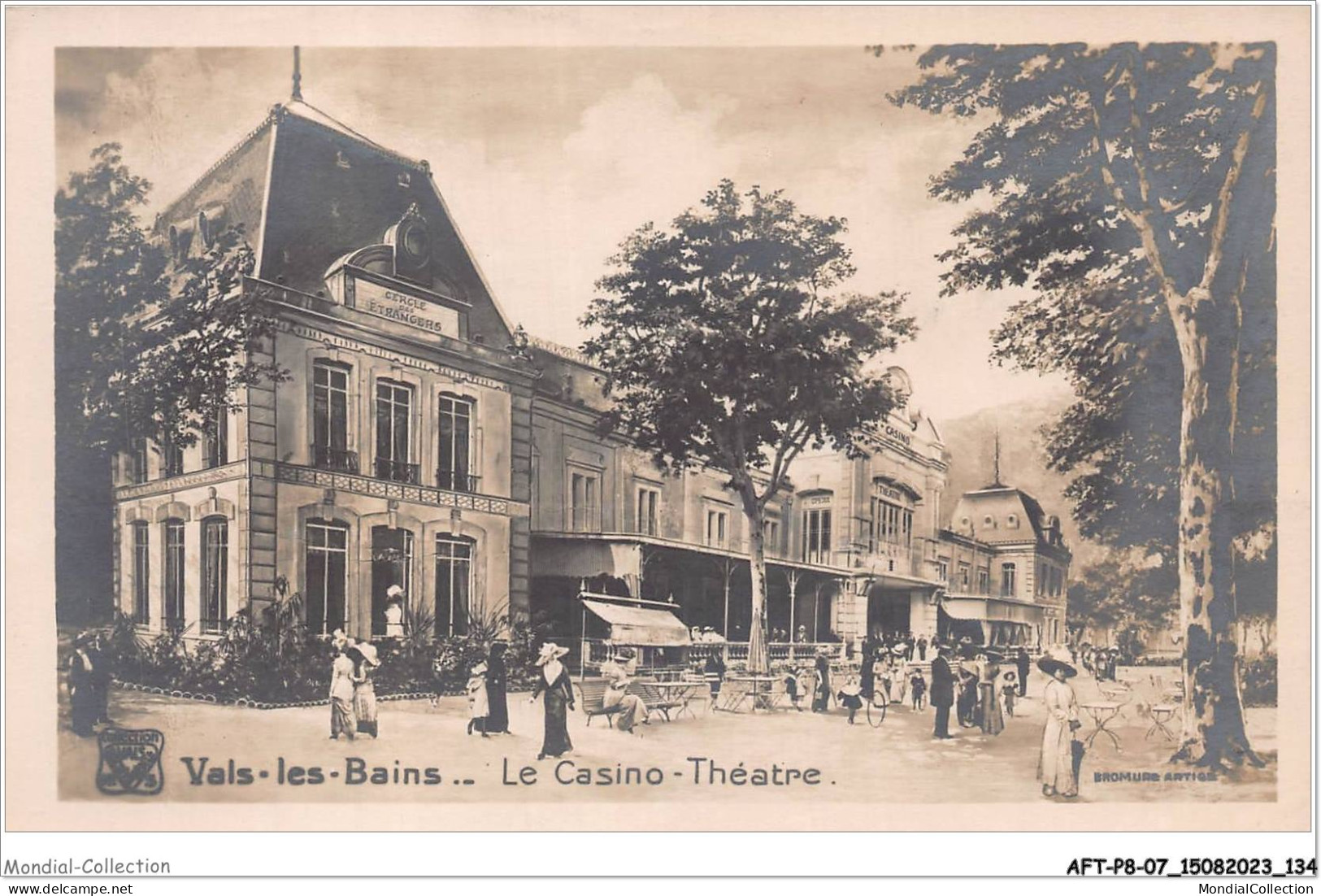 AFTP8-07-0808 - VALS-LES-BAINS - Le Casino - Theatre - Vals Les Bains