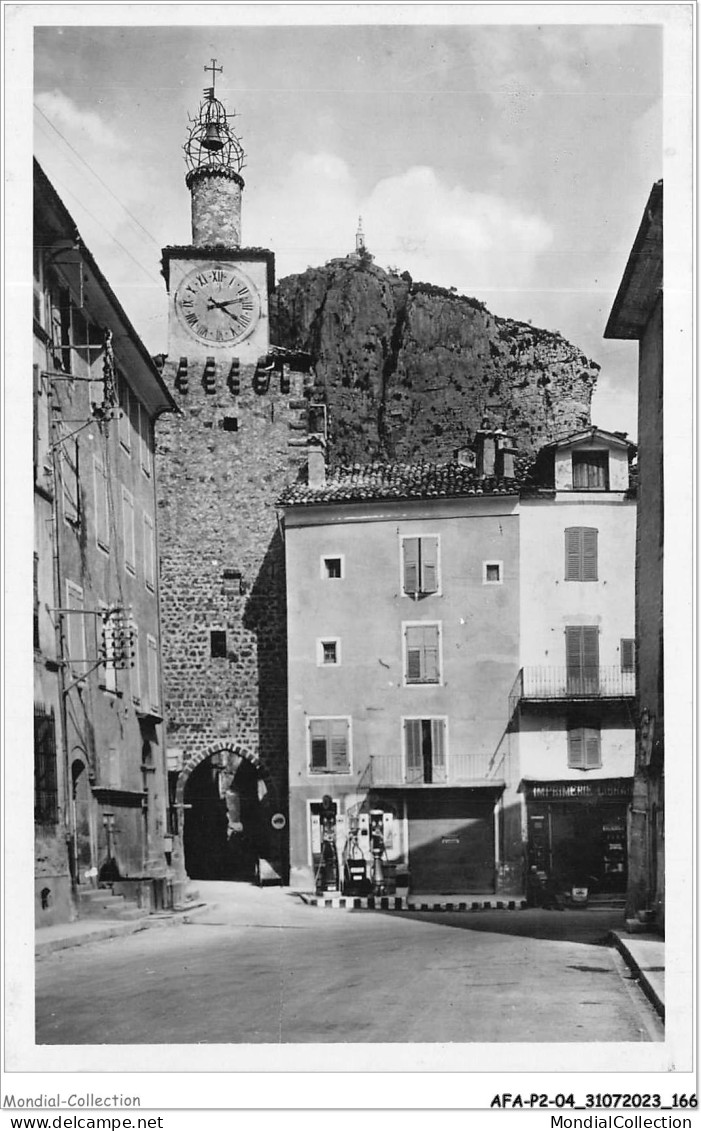 AFAP2-04-0171 - CASTELLANE - L'horloge Et Notre-dame Du Roc - Castellane