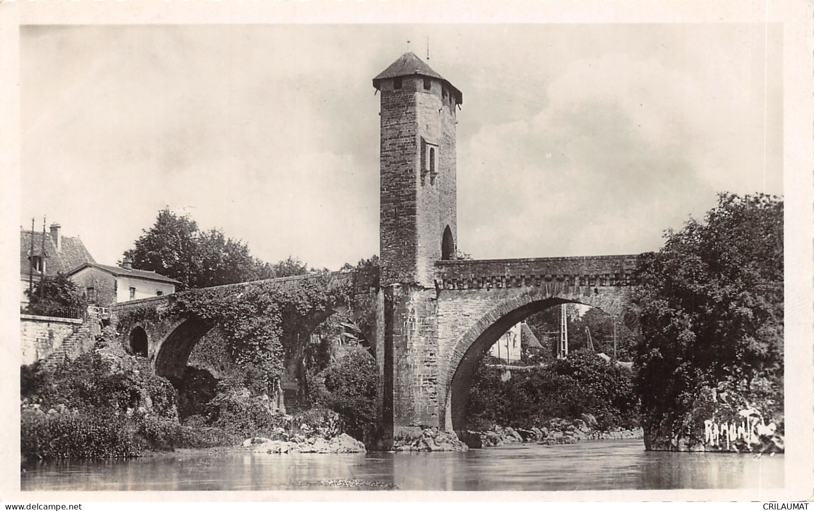 64-ORTHEZ-LE PONT-TOUR DE DEFENSE-N°6030-B/0141 - Orthez