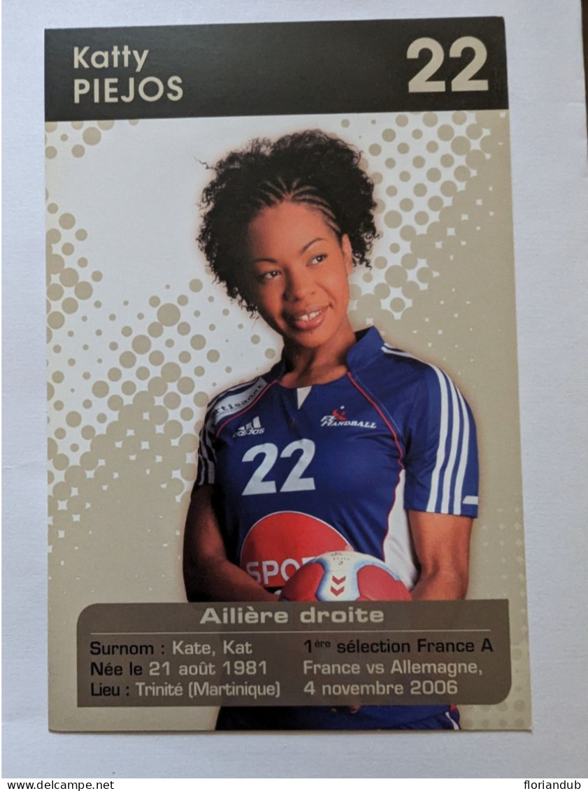 CP - Handball équipe De France Féminine  Katty Piejos - Handbal