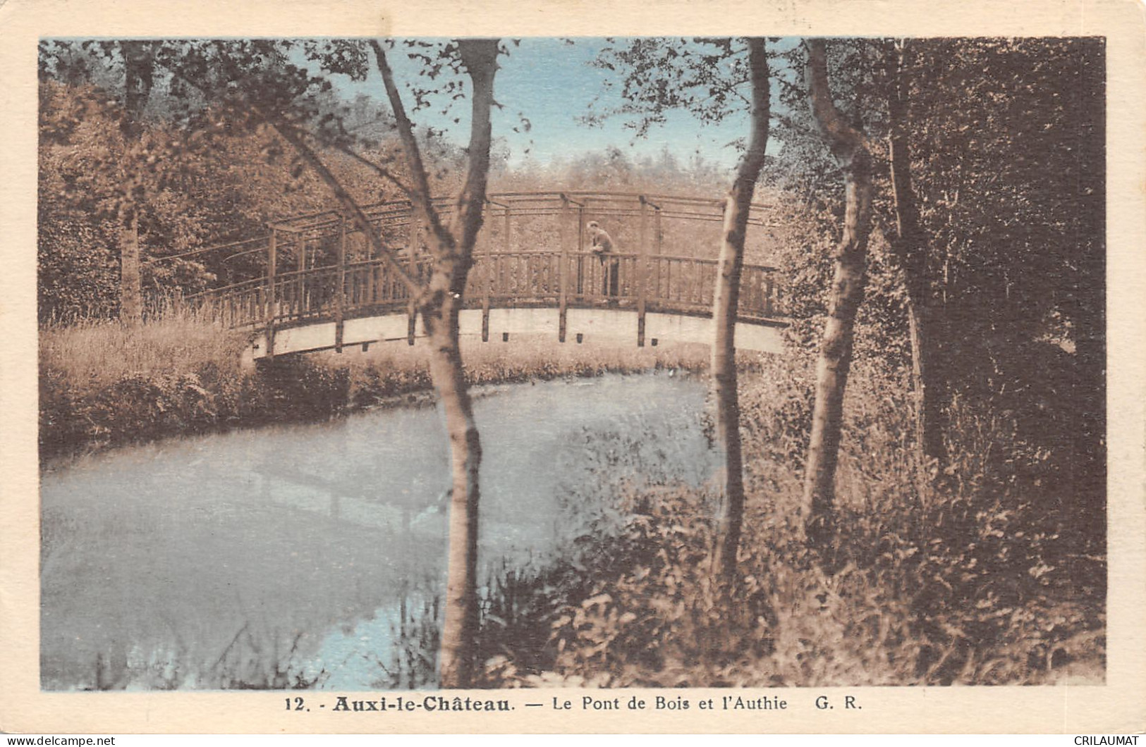 62-AUXI LE CHATEAU-PONT DE BOIS ET L AUTHIE-N°6030-A/0159 - Auxi Le Chateau