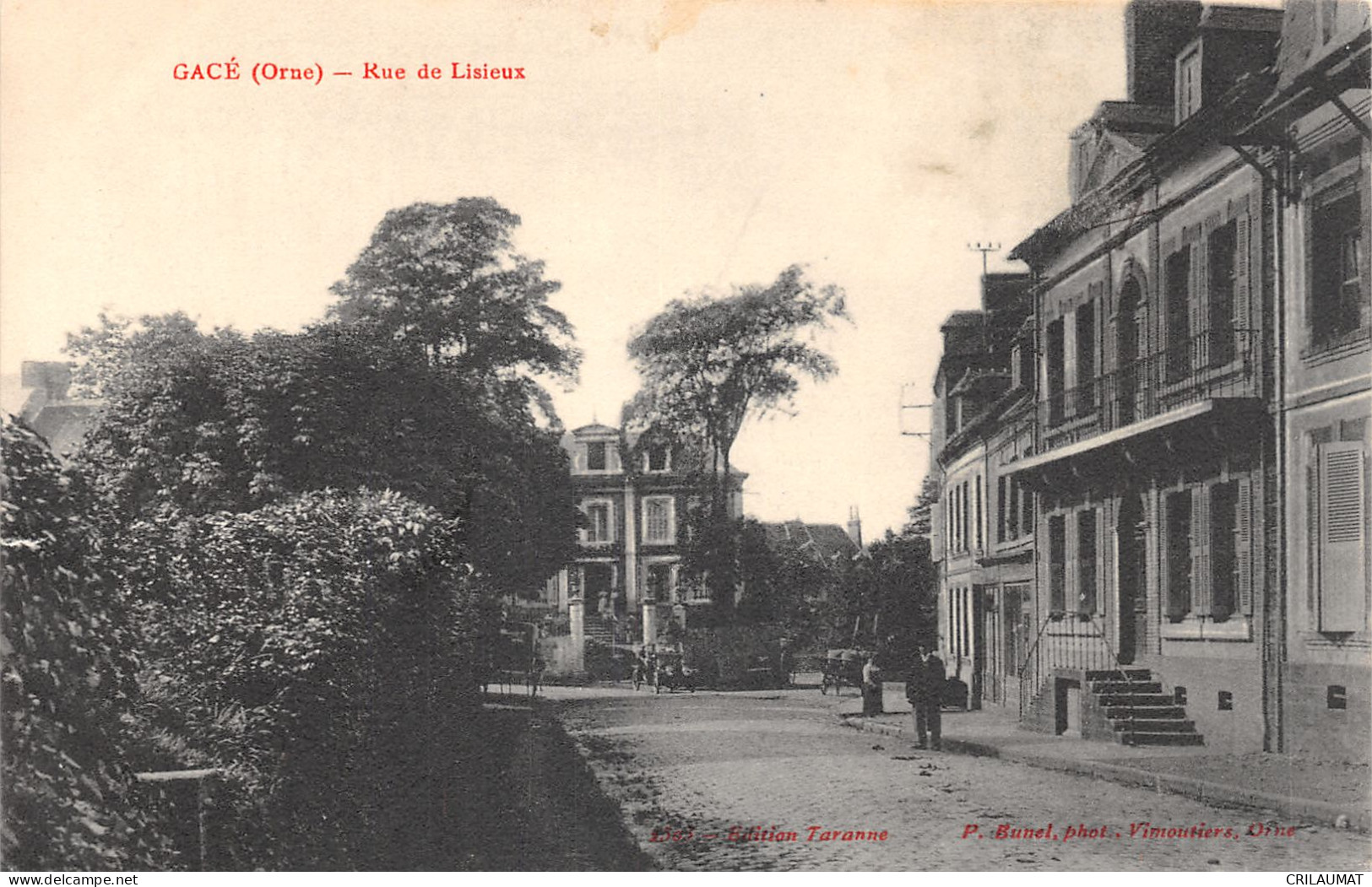 61-GACE-RUE DE LISIEUX-N°6030-A/0037 - Gace