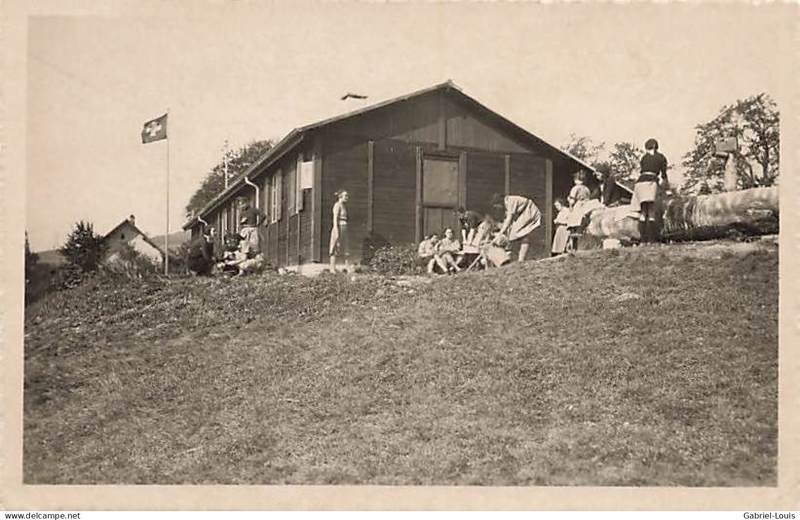 Camp D'éclaireuses La Chottaz La Croix Sur Lutry Eclaireurs Scoutisme - Lutry