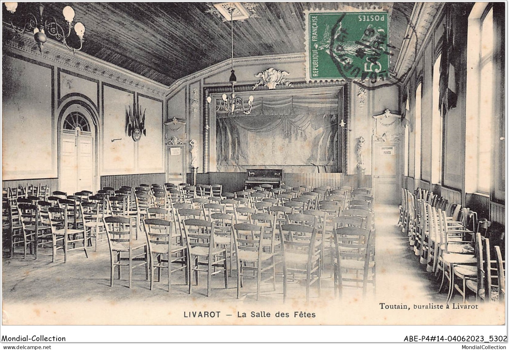 ABEP4-14-0370 - LIVAROT - La Salle Des Fêtes - Livarot
