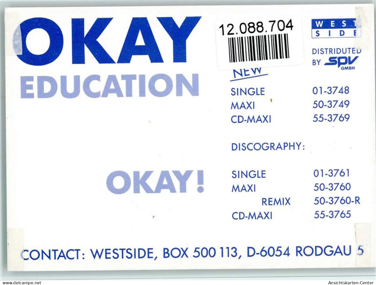 12088704 - Rock / Pop O Okay Gruppe Original Autogramm - Cantanti E Musicisti