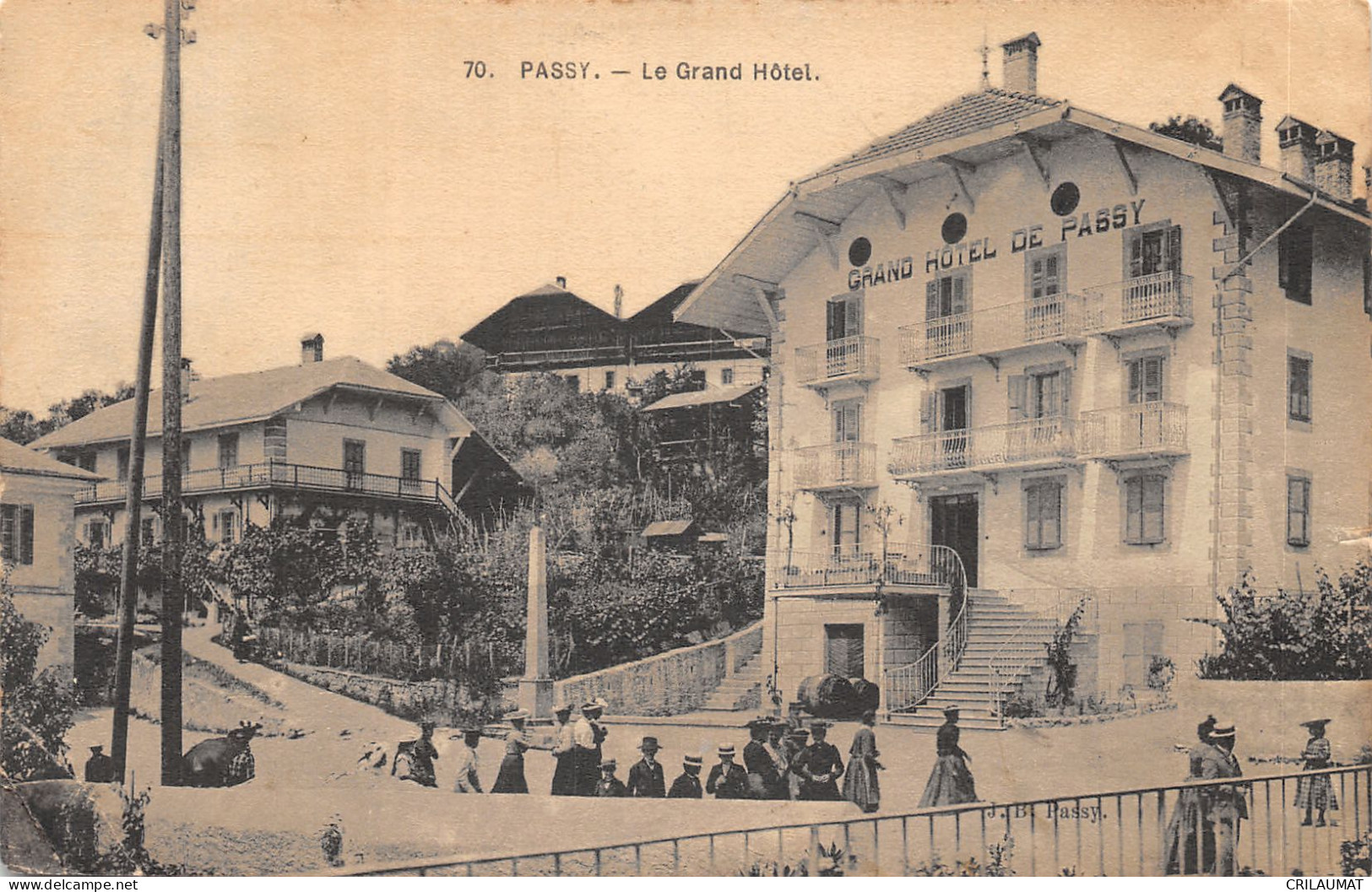 74-PASSY-LE GRAND HOTEL-N°6030-D/0339 - Passy