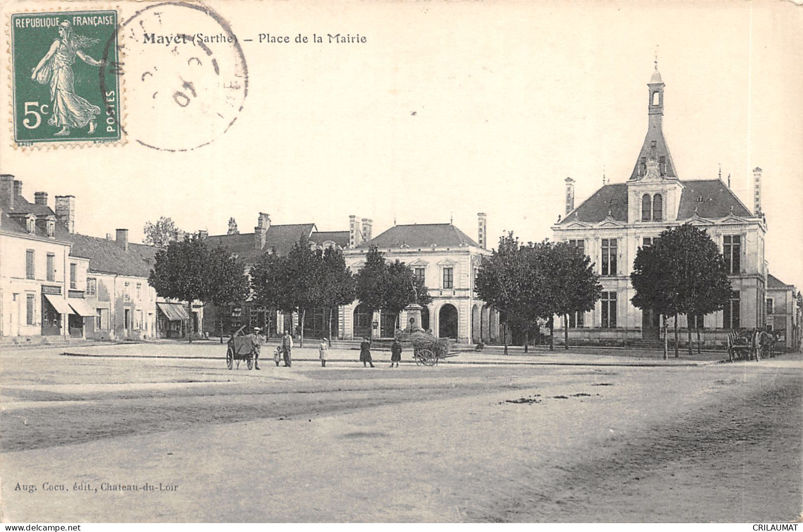 72-MAYET-PLACE DE LA MAIRIE-N°6030-D/0169 - Mayet