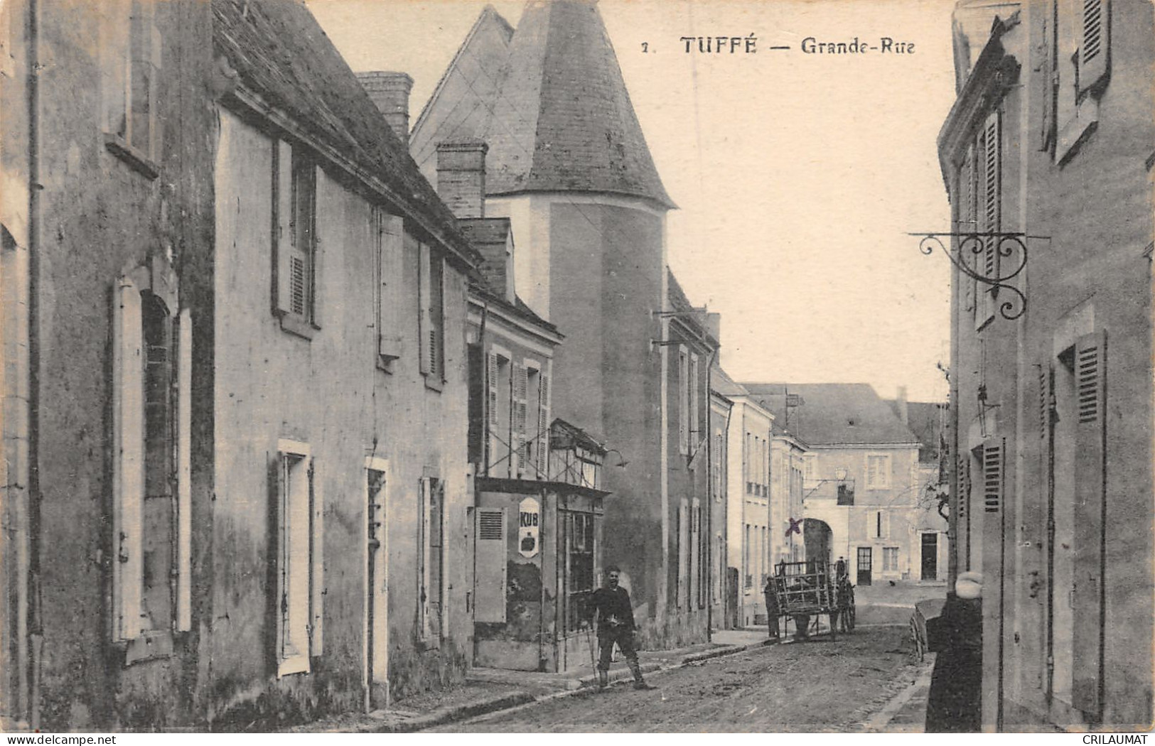 72-TUFFE-GRANDE RUE-ANIMEE-N°6030-D/0133 - Tuffe