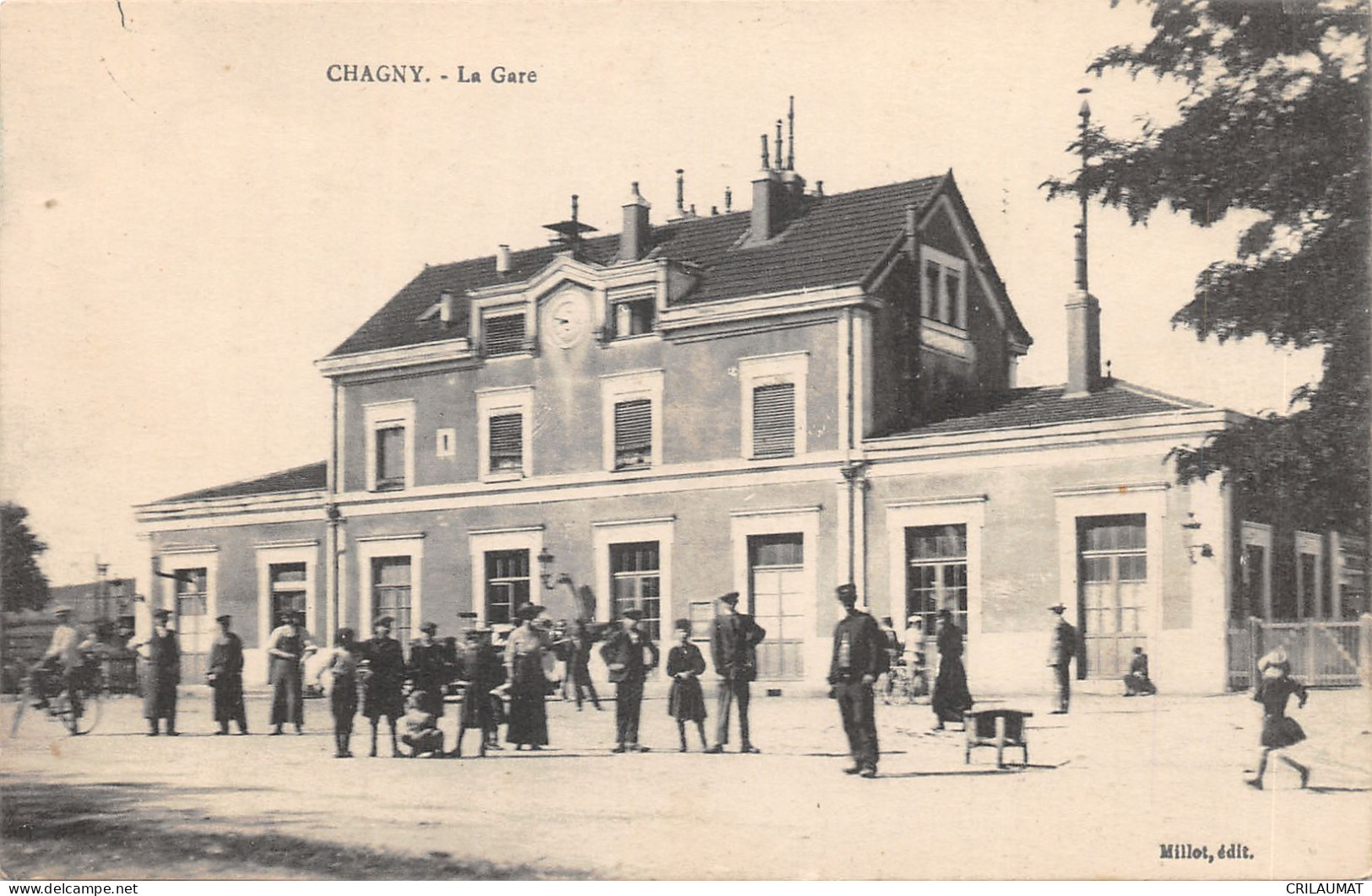 71-CHAGNY-LA GARE-N°6030-C/0395 - Chagny