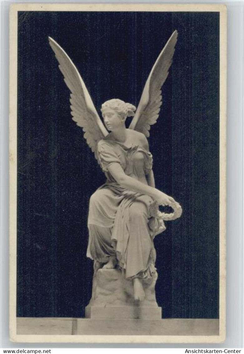 12032204 - Skulpturen / Statuen Engel Mit - Autres & Non Classés