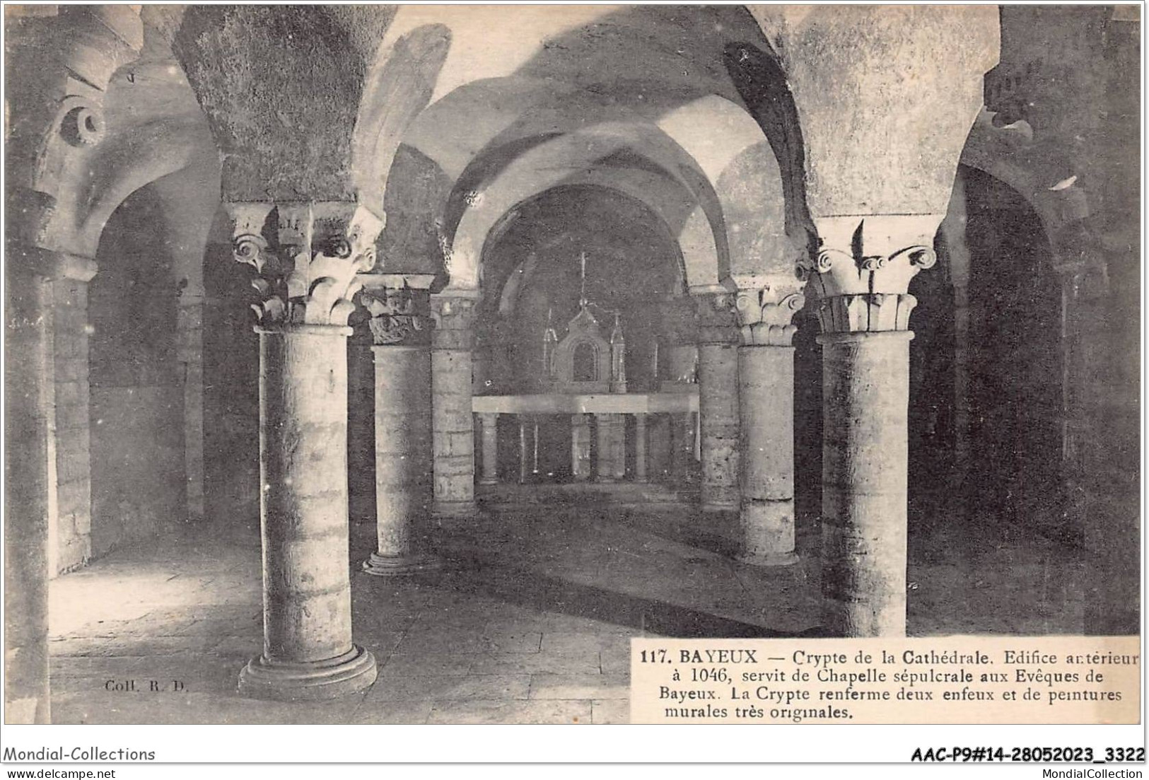 AACP9-14-0744 - BAYEUX - Crypte De La Cathedrale  - Bayeux