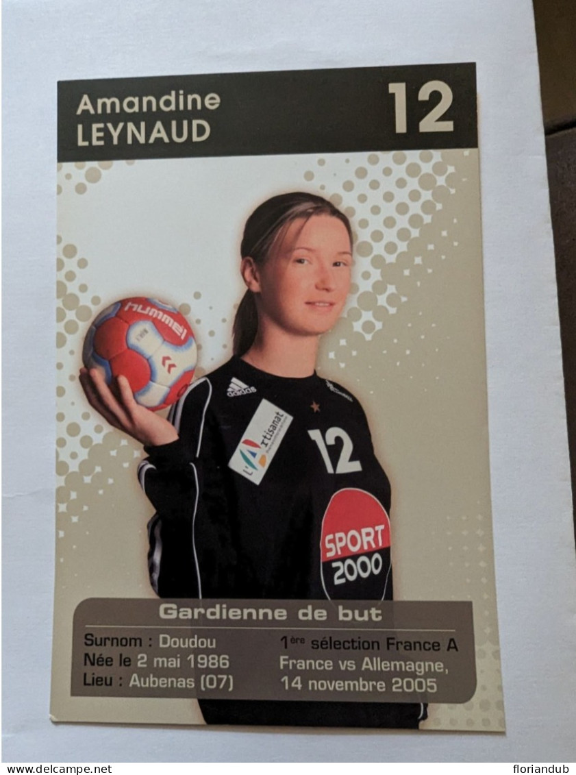 CP - Handball équipe De France Féminine  Amandine Leynaud - Pallamano