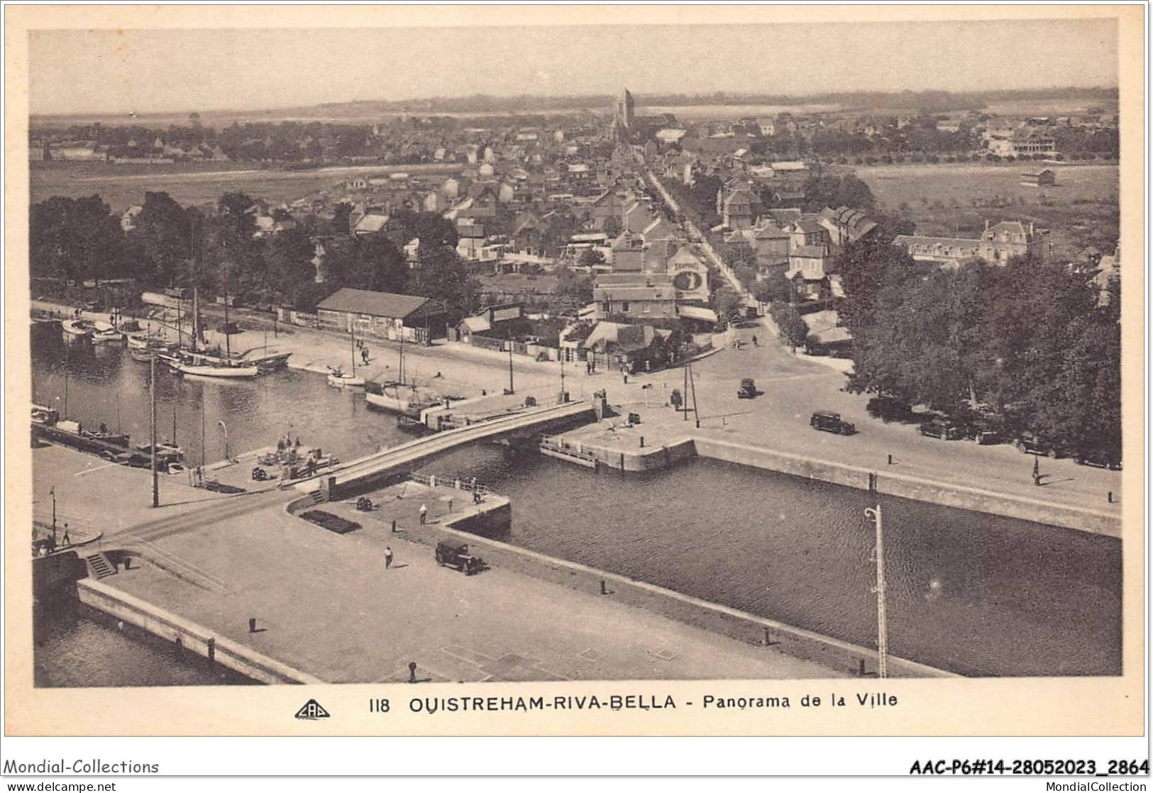 AACP6-14-0513 - OUISTREHAM-RIVA-BELLA - Panorama De La Ville  - Ouistreham