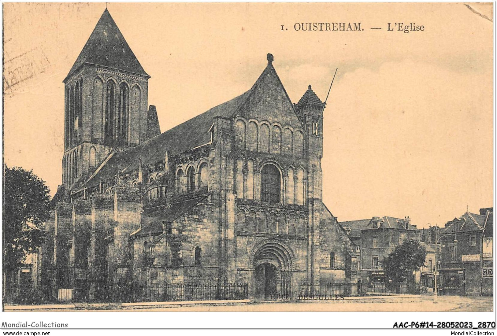 AACP6-14-0516 - OUISTREHAM - L'Eglise  - Ouistreham