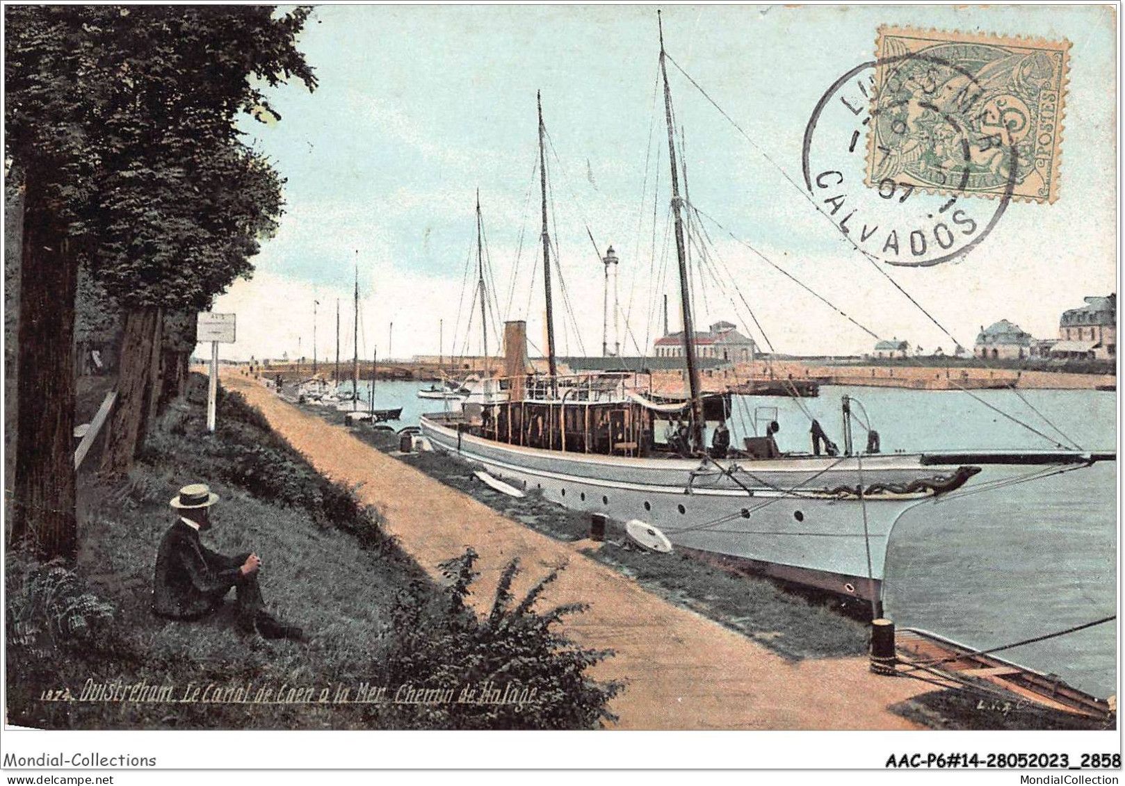 AACP6-14-0510 - OUISTREHAM - Le Canal De Caen A La Mer  - Ouistreham