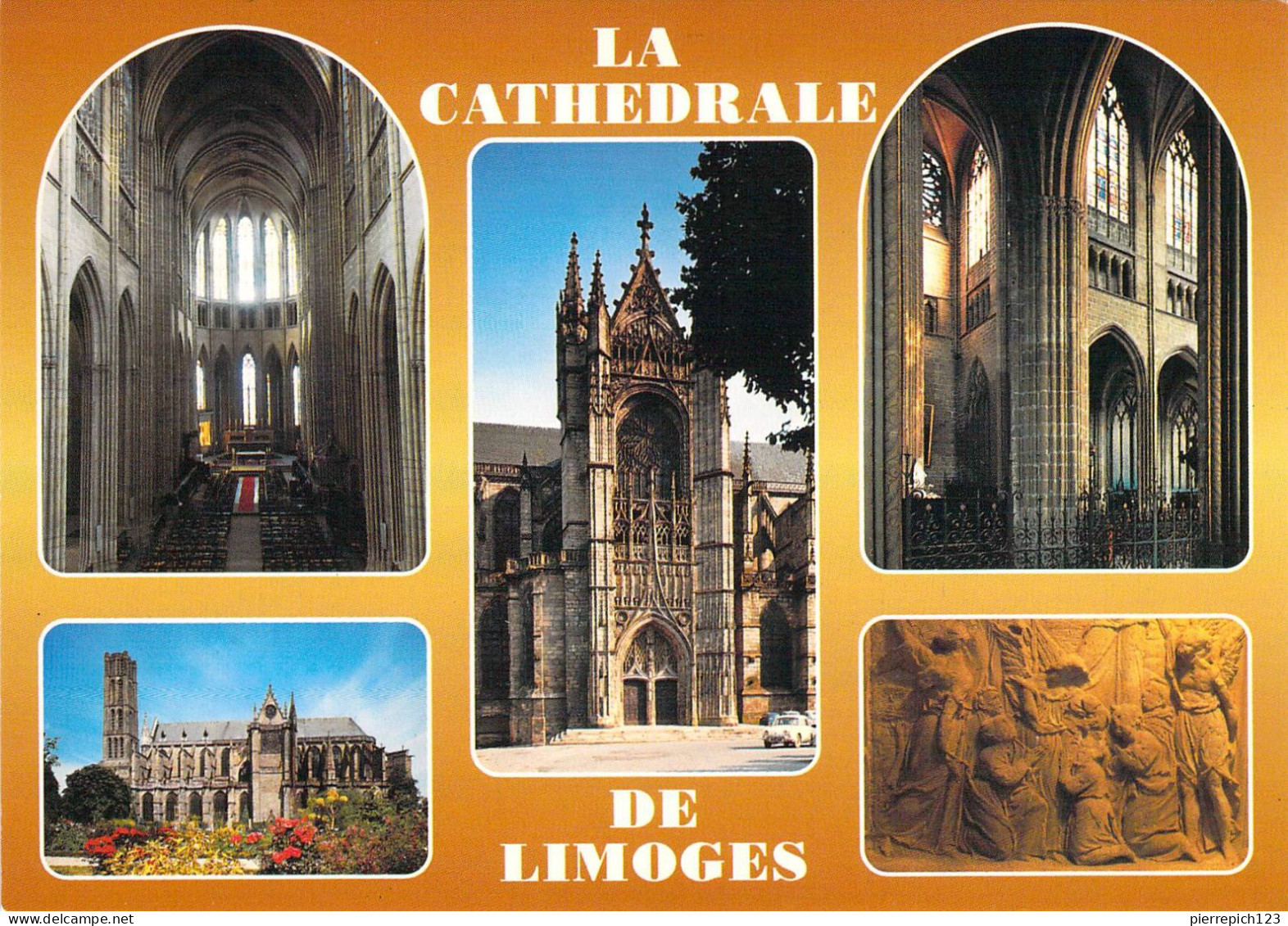 87 - Limoges - La Cathédrale - Multivues - Limoges