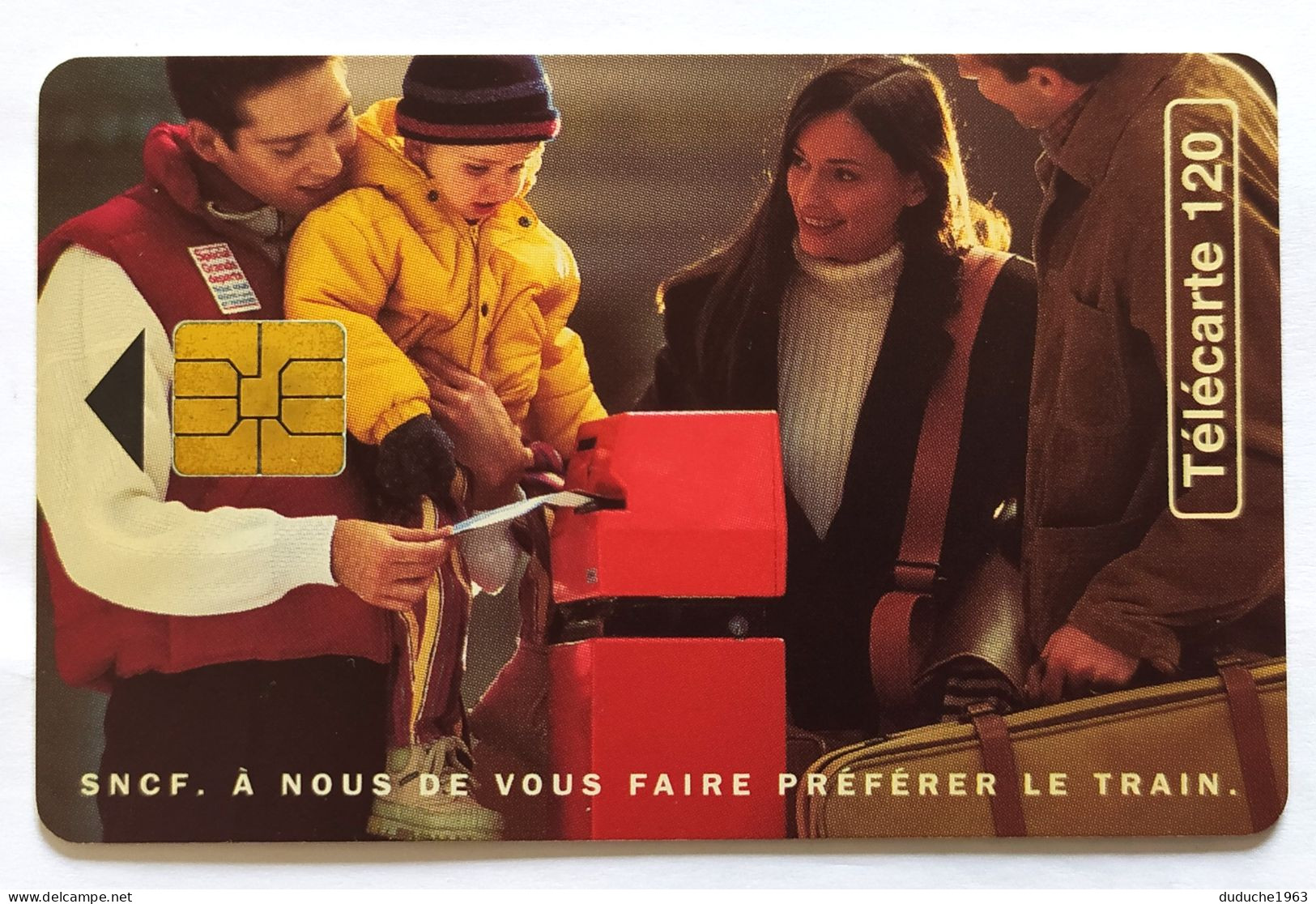 Télécarte France - SNCF (N° Ajouté à Gauche) - Zonder Classificatie