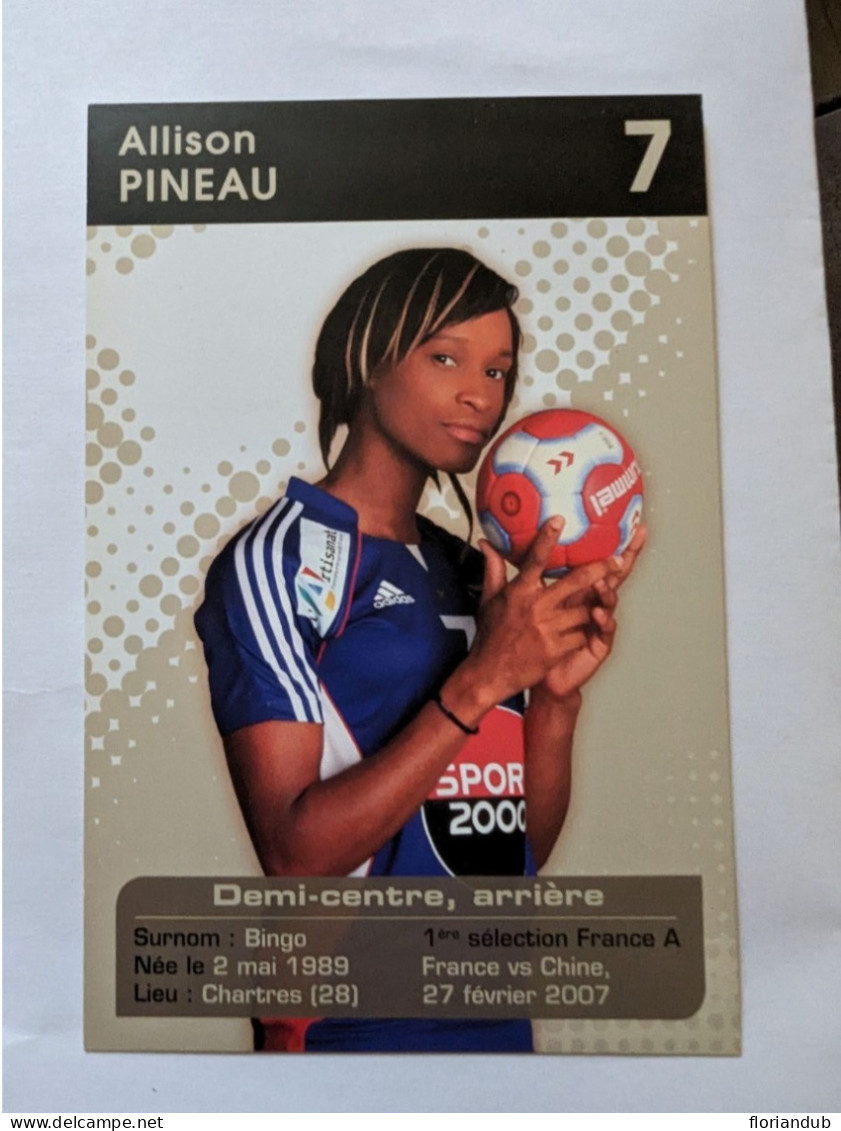 CP - Handball équipe De France Féminine Allison Pineau - Handball