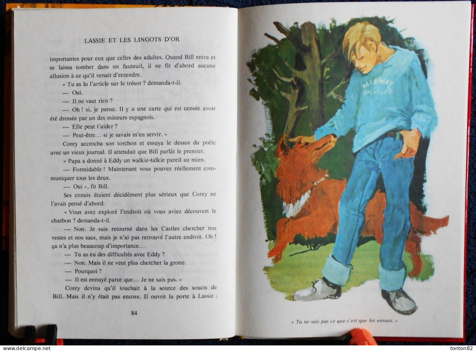 Suzanne Pairault - LASSIE et les lingots d'or  - Idéal Bibliothèque  - ( 1972 ) .