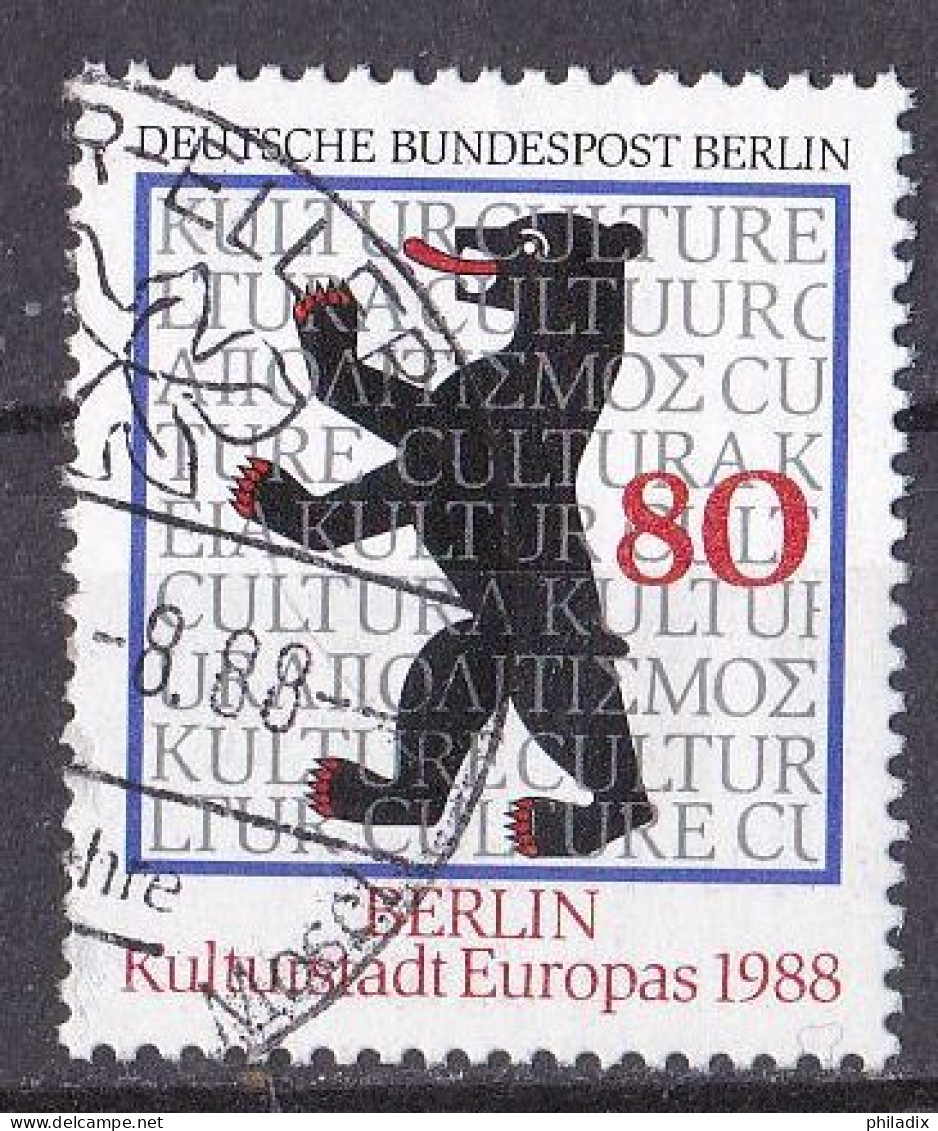# (800) Berlin 1988 Berlin - Kulturhaupstadt Europas O/used (A5-8) - Usados