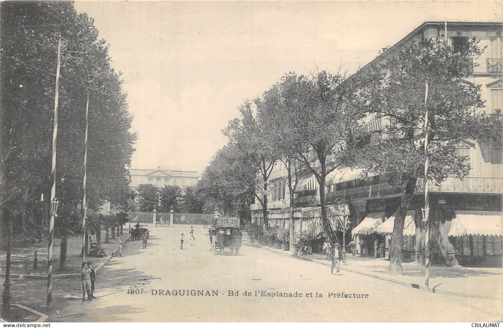 83-DRAGUIGNAN-BOULEVARD DE L ESPLANADE-N°6031-B/0235 - Draguignan