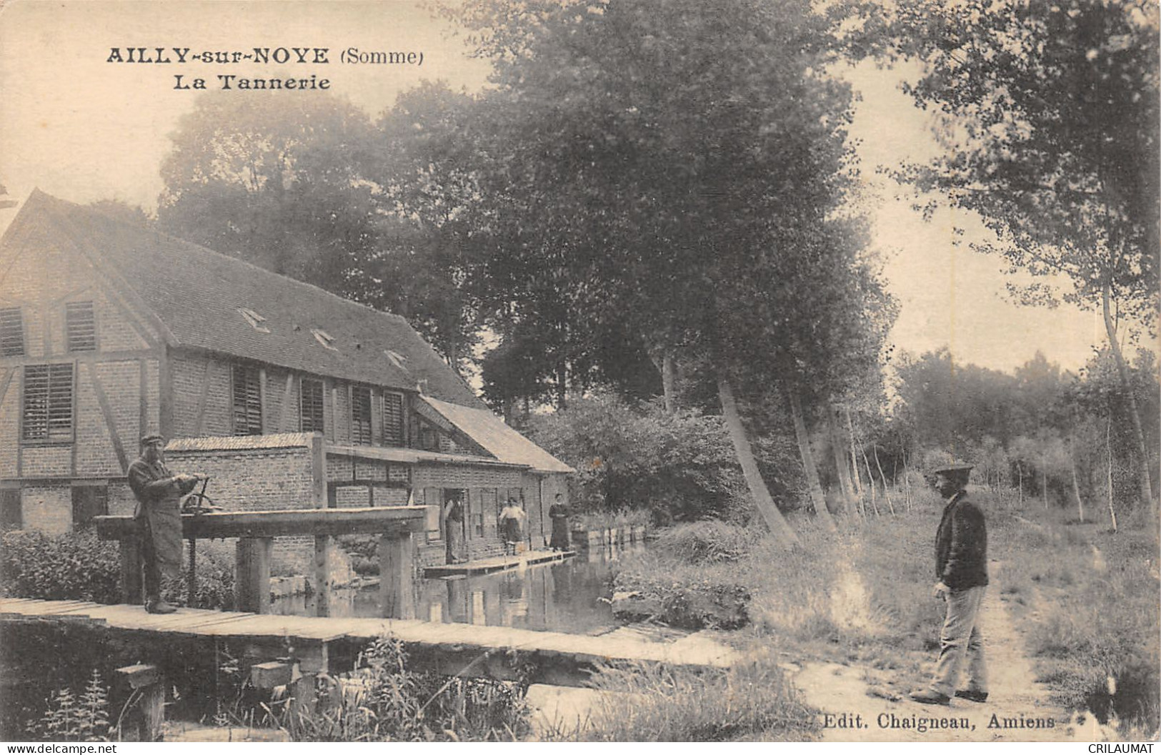 80-AILLY SUR NOYE-LA TANNERIE-N°6031-B/0149 - Ailly Sur Noye