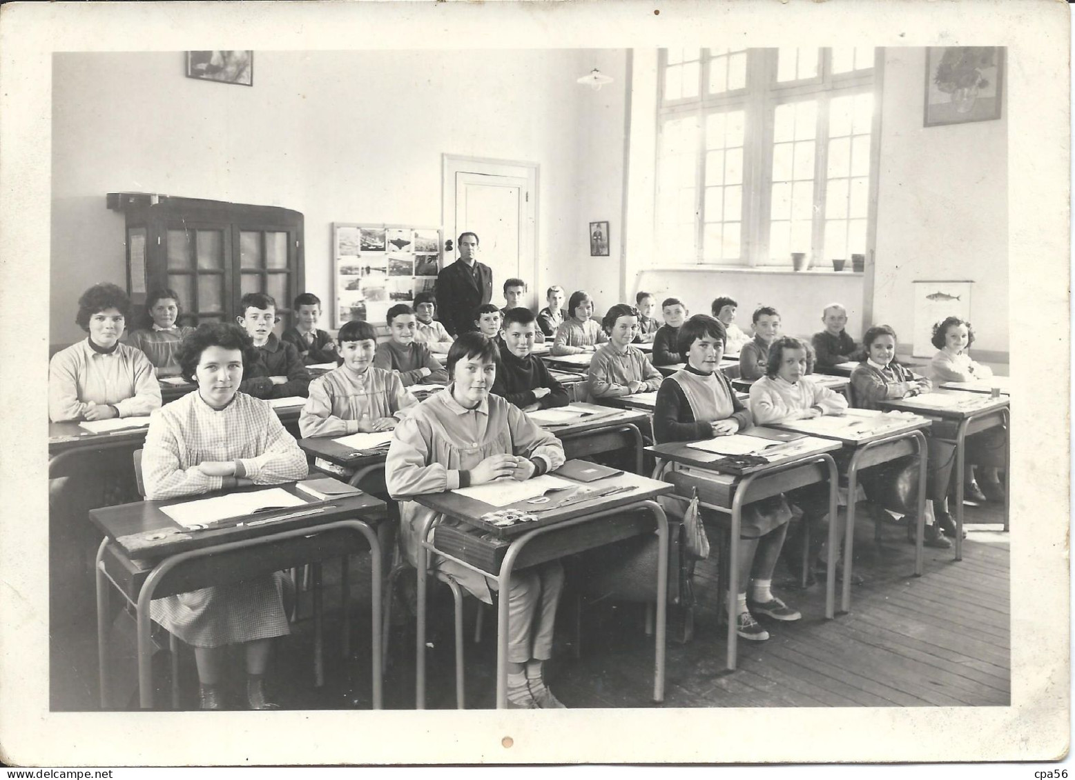 LE GUIVINEC - Photo De Classe 1960 ? P. PRIOL Photographe - Guilvinec