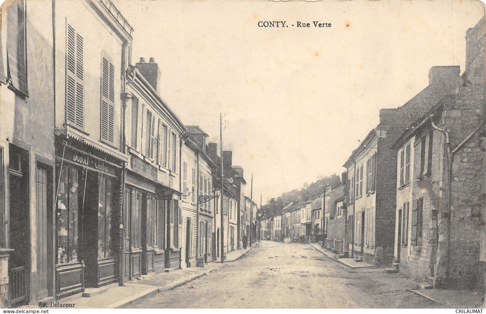 80-CONTY-RUE VERTE-N°6031-A/0371 - Conty