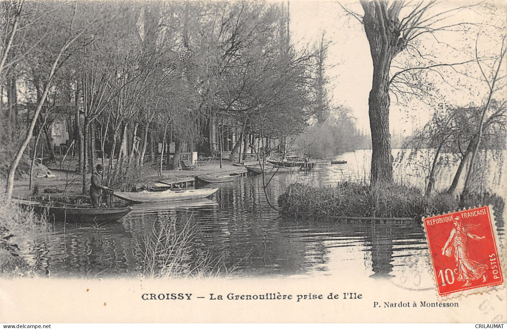 78-CROISSY-LA GRENOUILLERE-N°6031-A/0065 - Croissy-sur-Seine