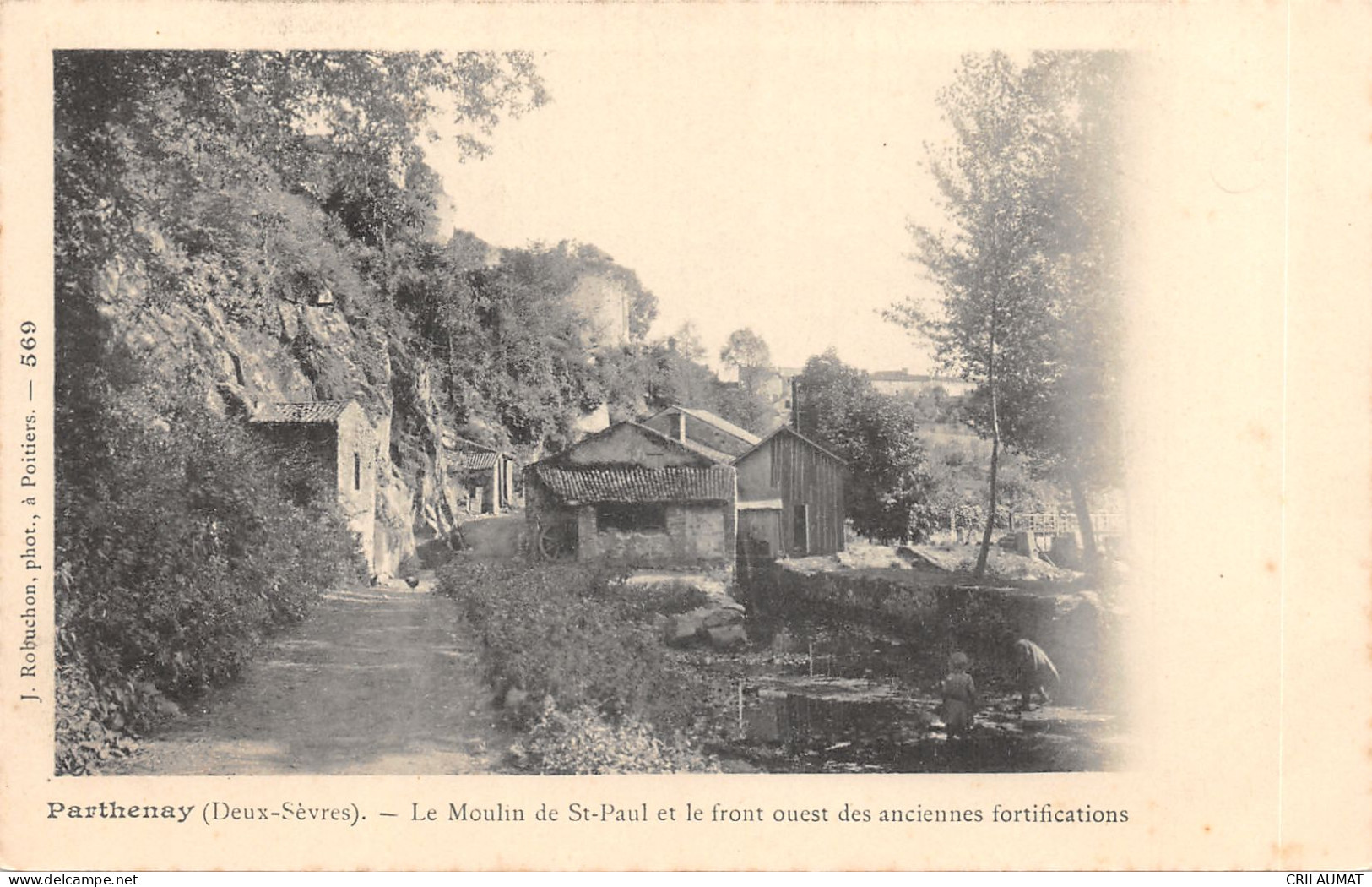 79-PARTHENAY-MOULIN DE SAINT PAUL-N°6031-A/0035 - Parthenay