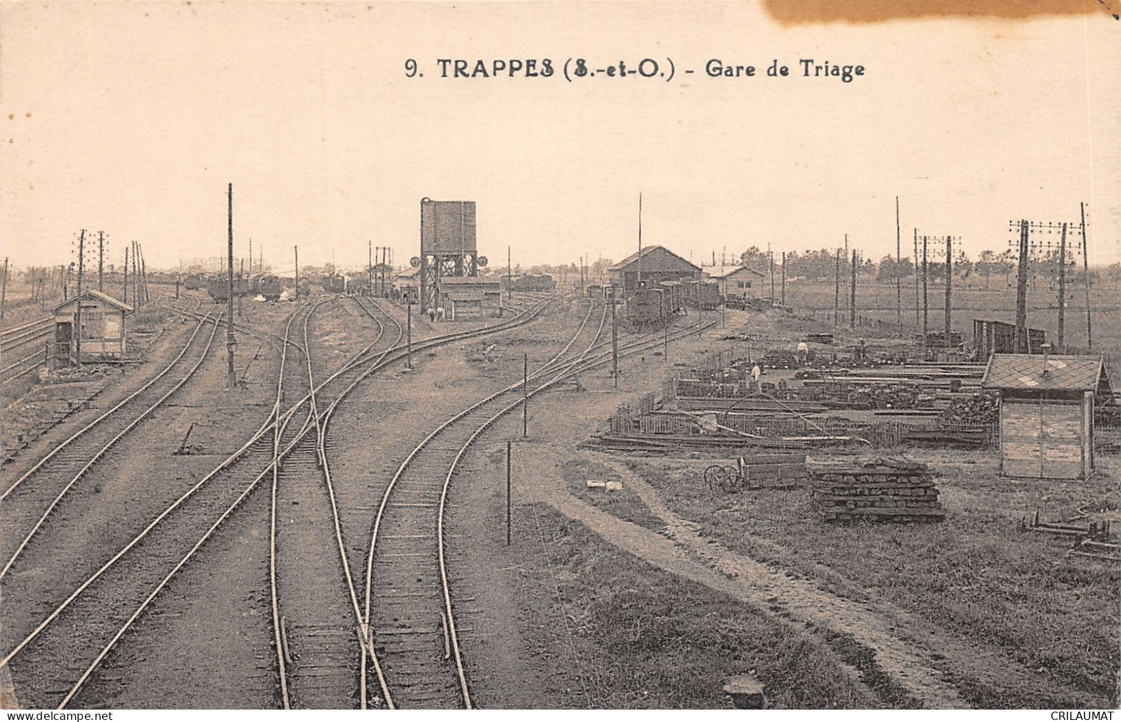 78-TRAPPES-GARE DE TRIAGE-N°6030-H/0371 - Trappes