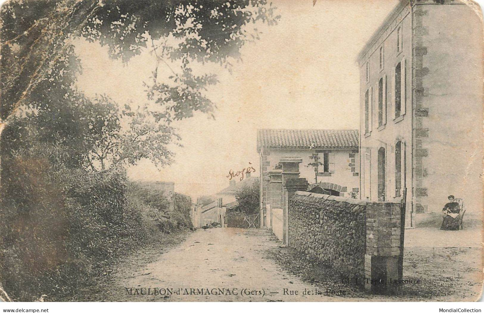 MIKI-AP1-089- 32 MAULLON D ARMAGNAC RUE DE LA POSTE - Altri & Non Classificati