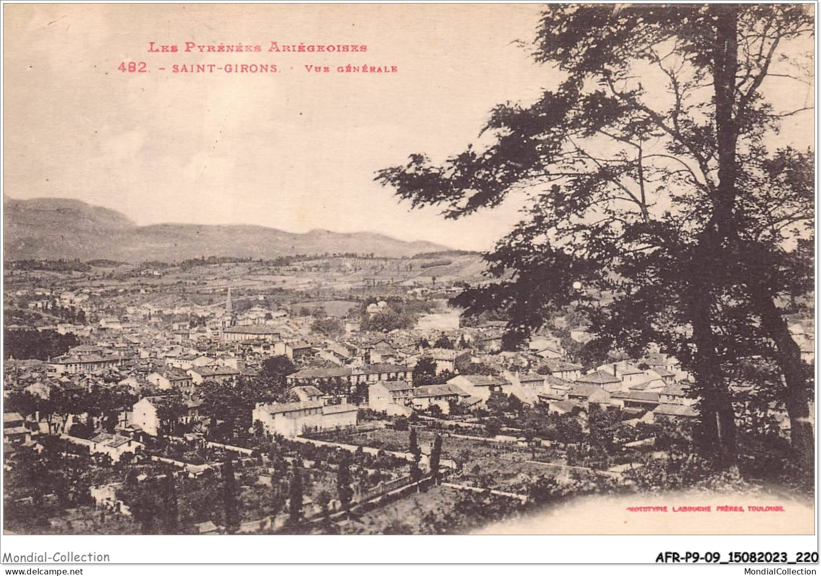 AFRP9-09-0879 - SAINT-GIRONS - Vue Générale - Saint Girons