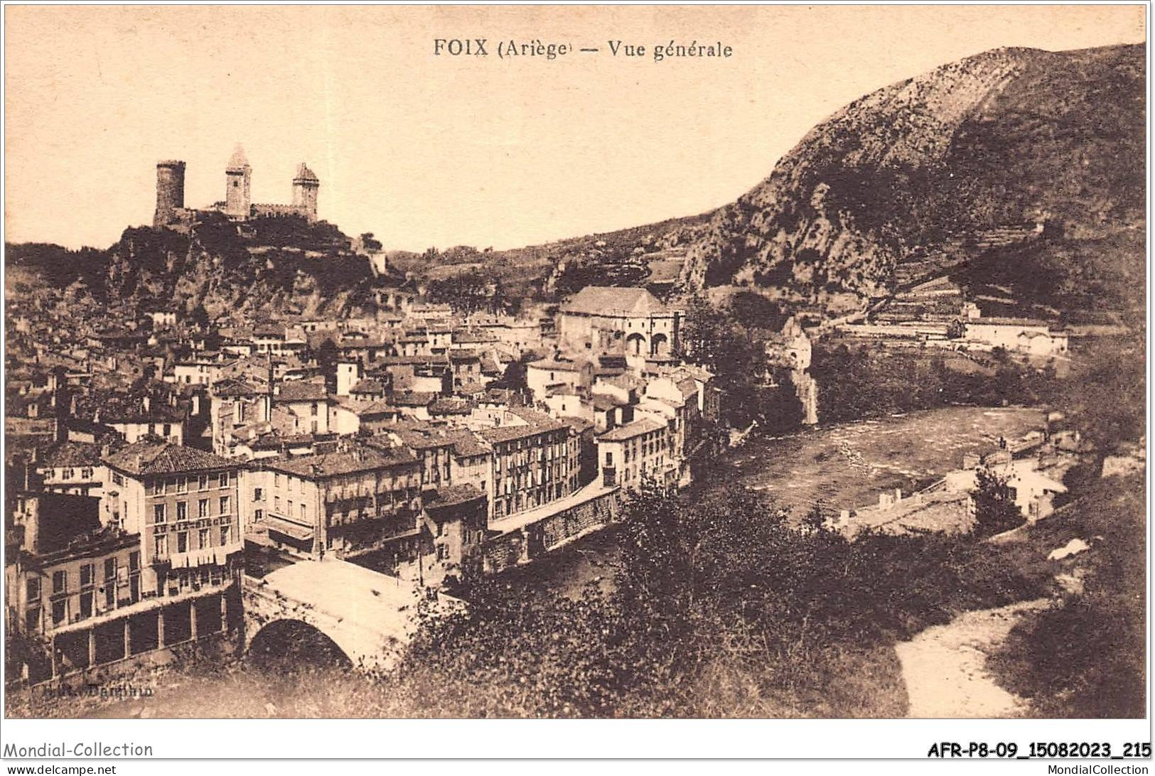 AFRP8-09-0760 - FOIX - Ariège - Vue Générale - Foix