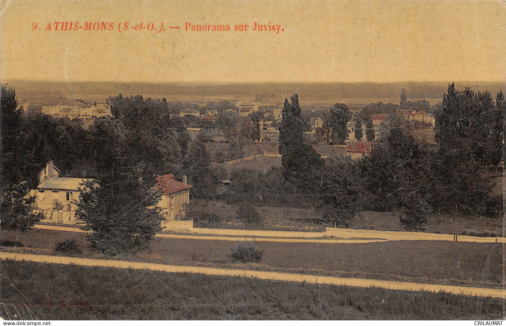91-ATHIS MONS-PANORAMA-N°6031-E/0219 - Athis Mons