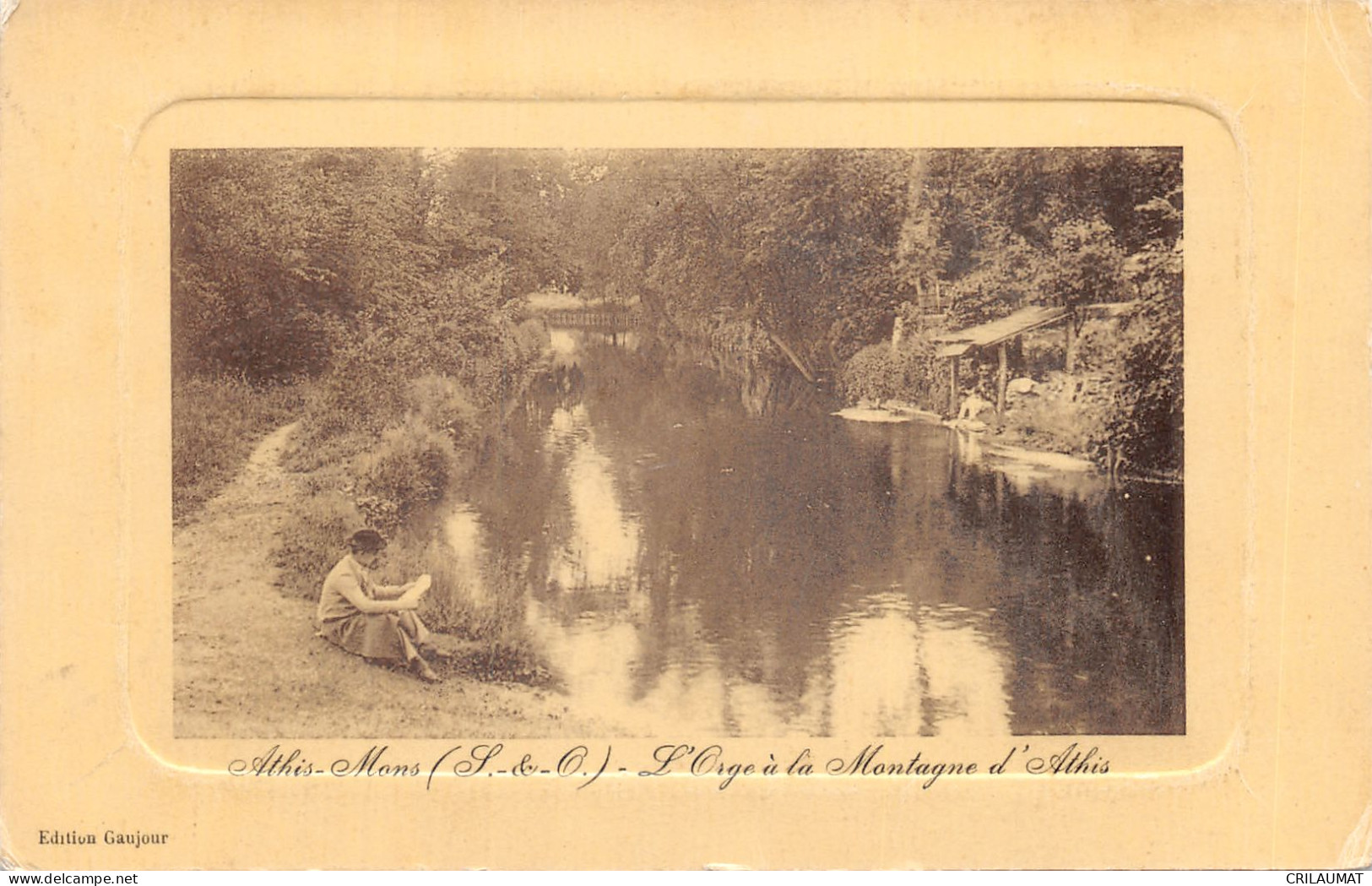 91-ATHIS MONS-ORGE A LA MONTAGNE D ATHIS-N°6031-E/0217 - Athis Mons