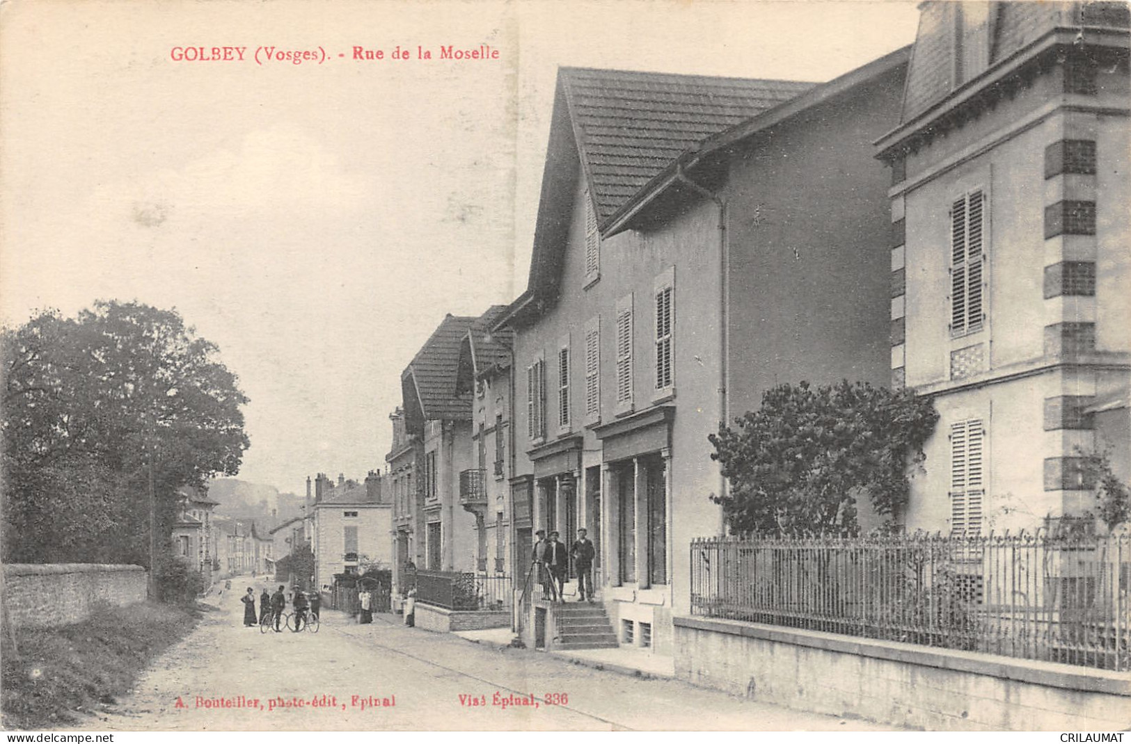 88-GOLBEY-RUE DE LA MOSELLE-N°6031-C/0327 - Golbey