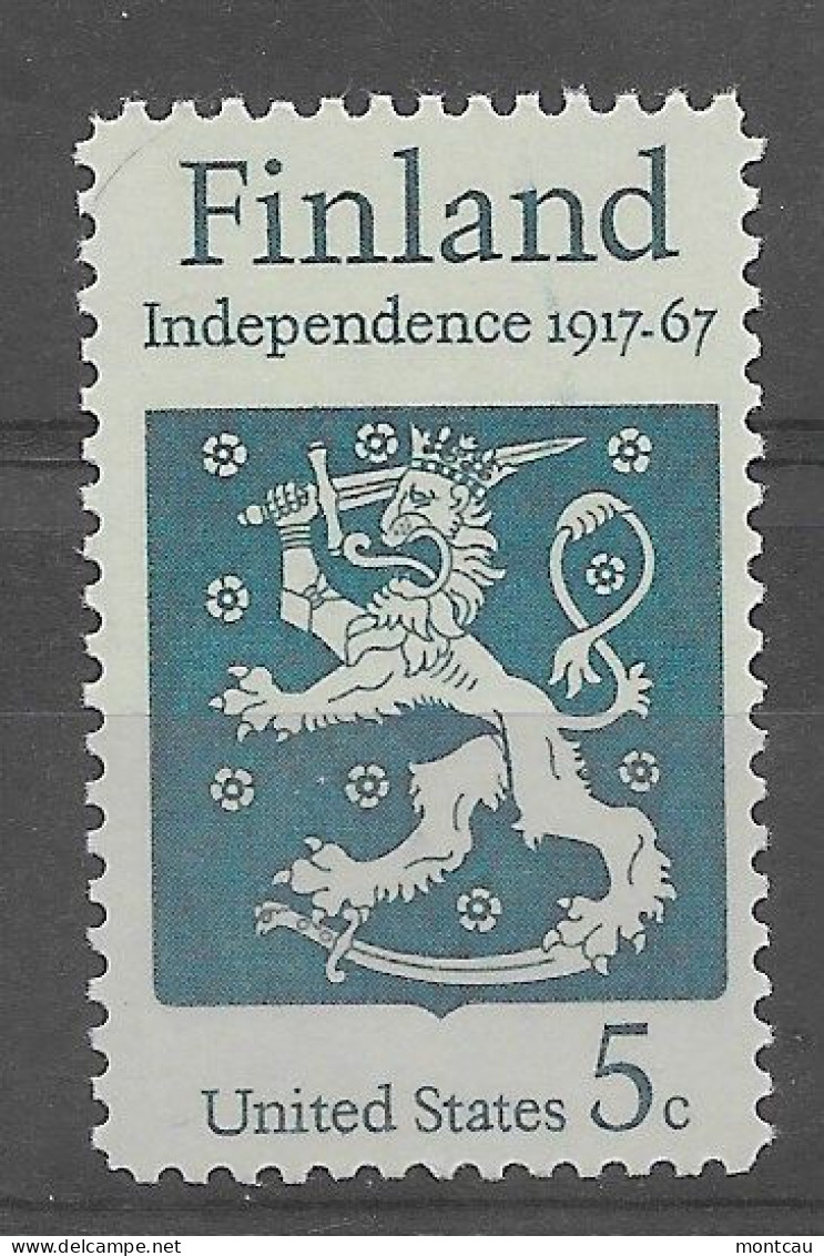 USA 1967.  Finlandia Sc 1334  (**) - Ungebraucht