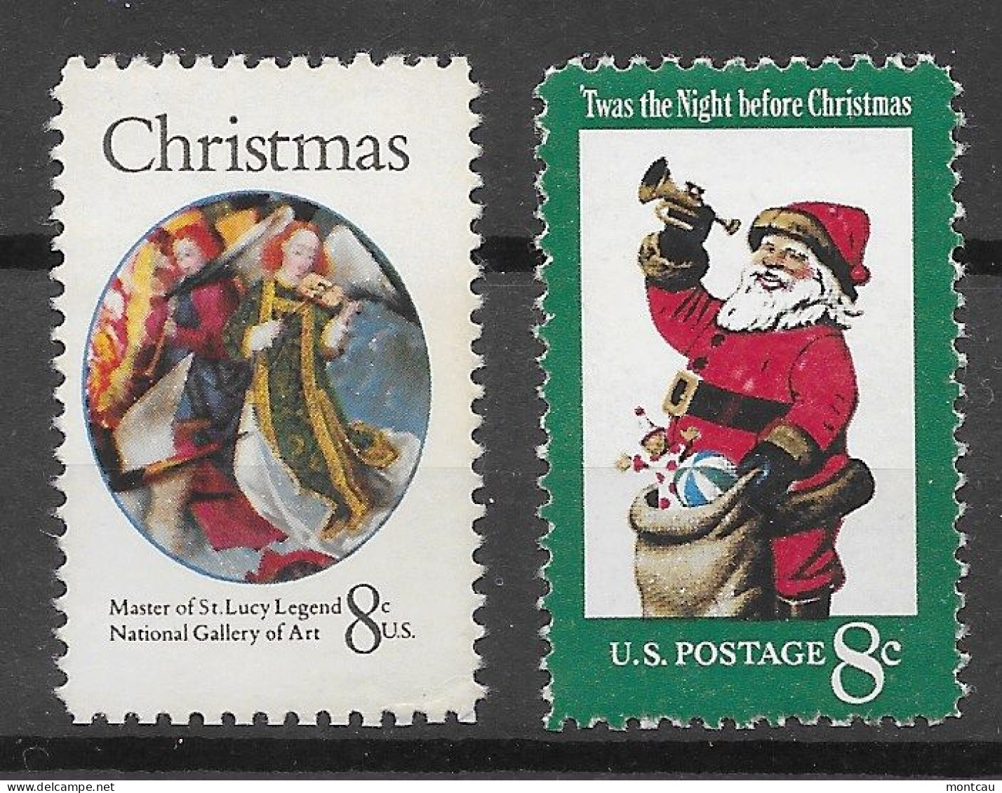 USA 1972.  Navidad Sc 1471-72  (**) - Unused Stamps
