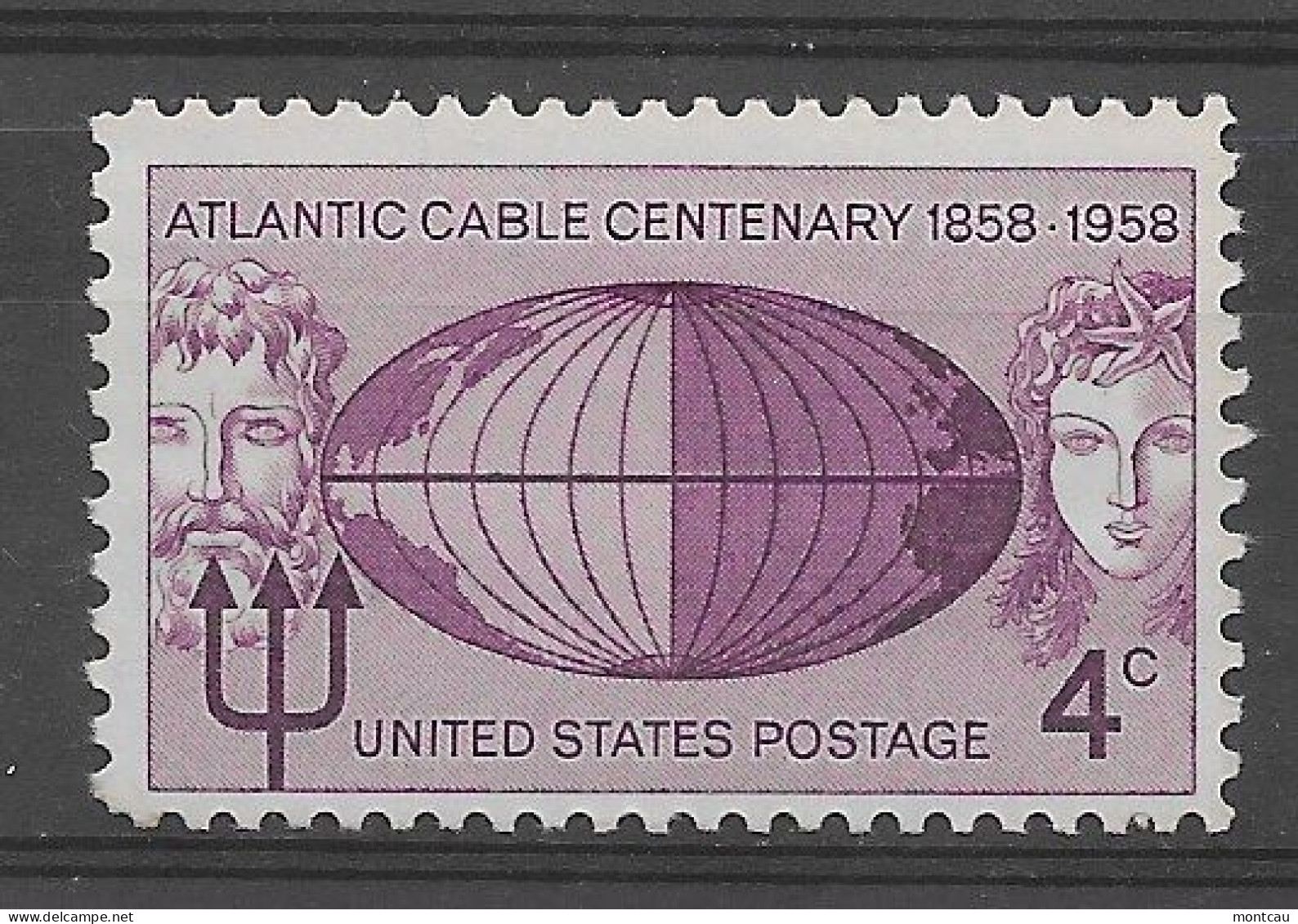 USA 1958.  Cable Telegrafico Sc 1112  (**) - Nuovi
