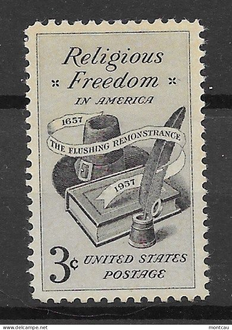 USA 1957.  L. Religiosa Sc 1099  (**) - Neufs