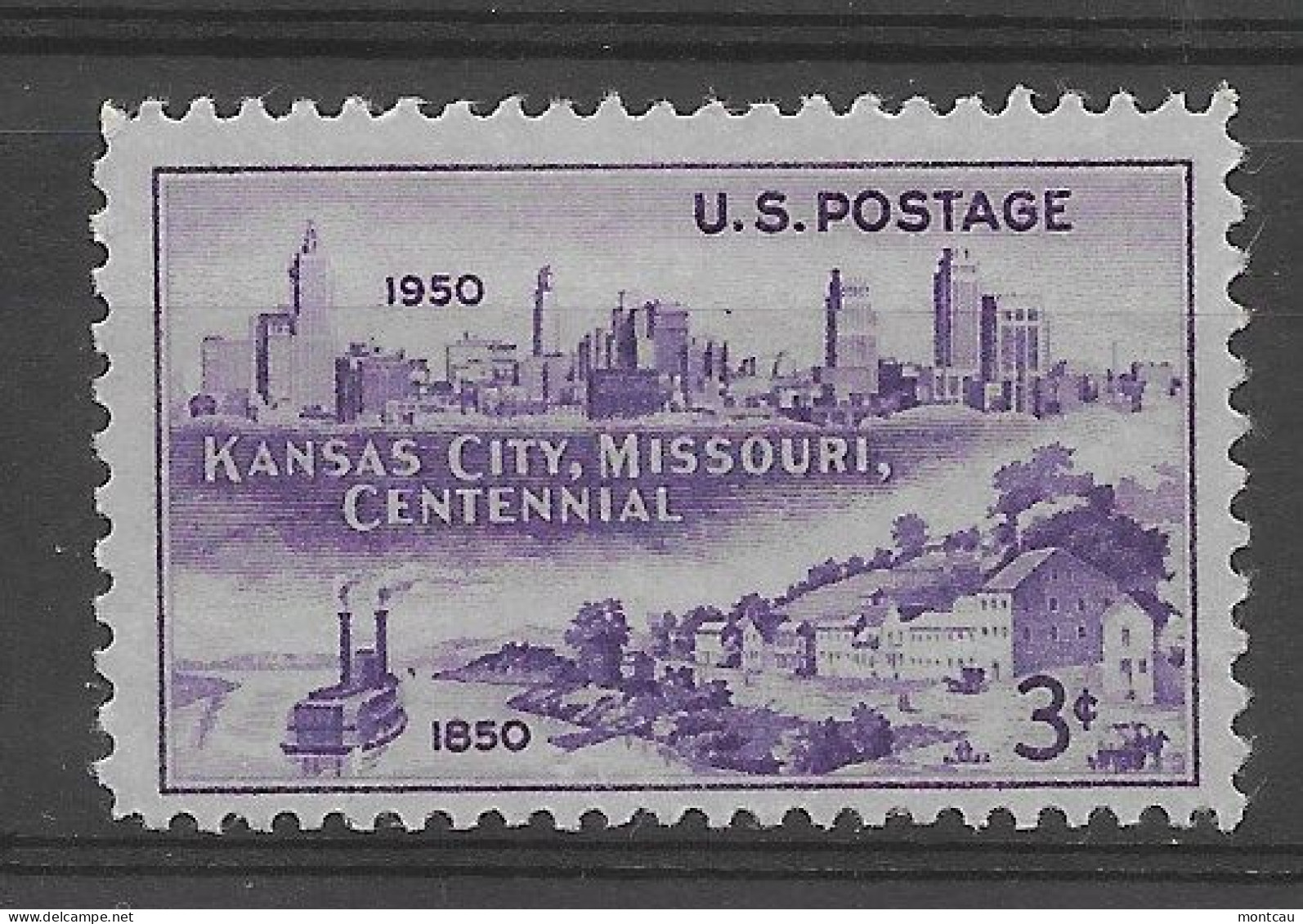 USA 1950.  Kansas City Sc 994  (**) - Unused Stamps