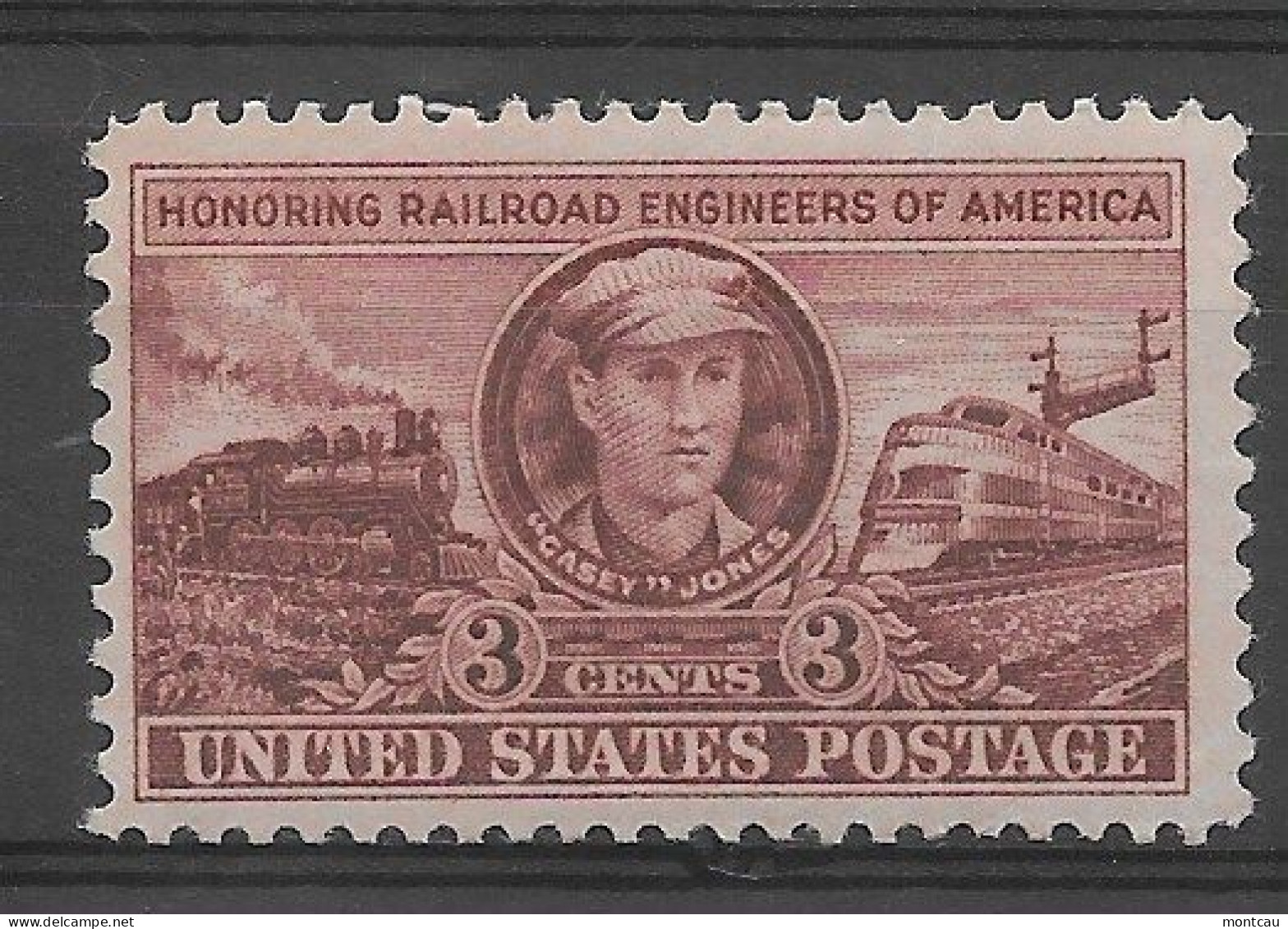 USA 1950.  Ferroviarios Sc 993  (**) - Unused Stamps