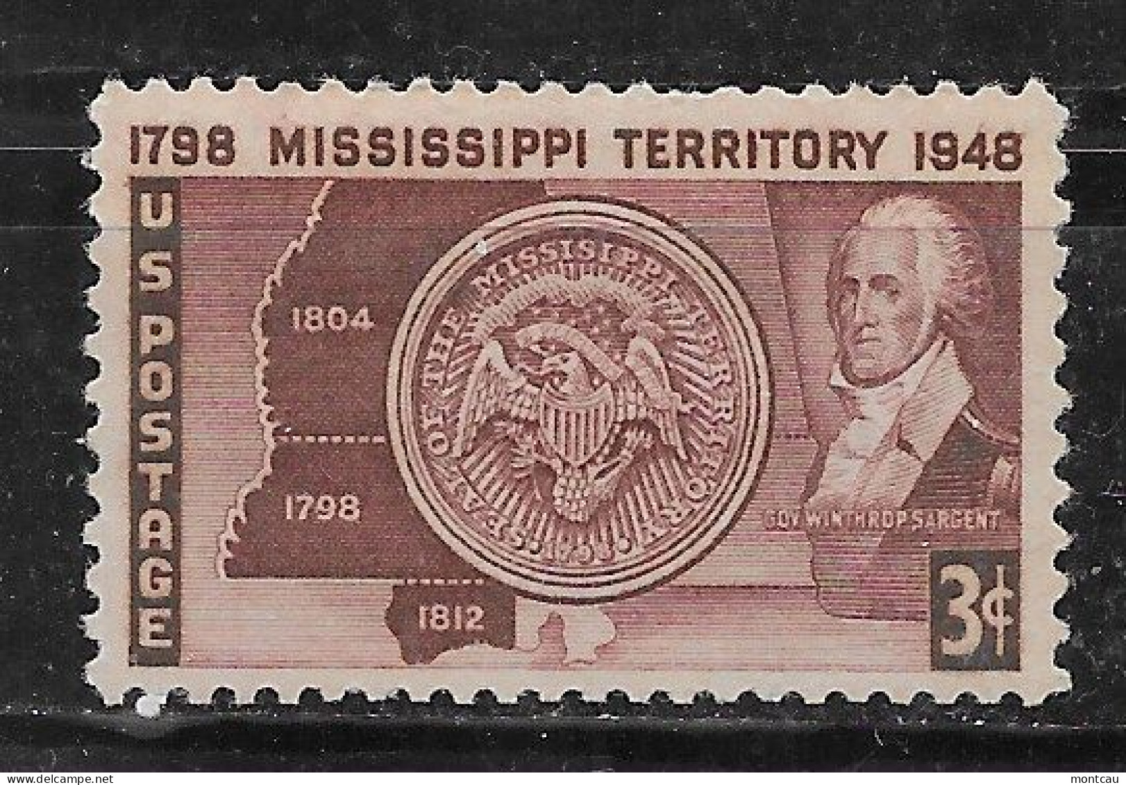 USA 1948.  Mississippi Sc 955  (**) - Ongebruikt