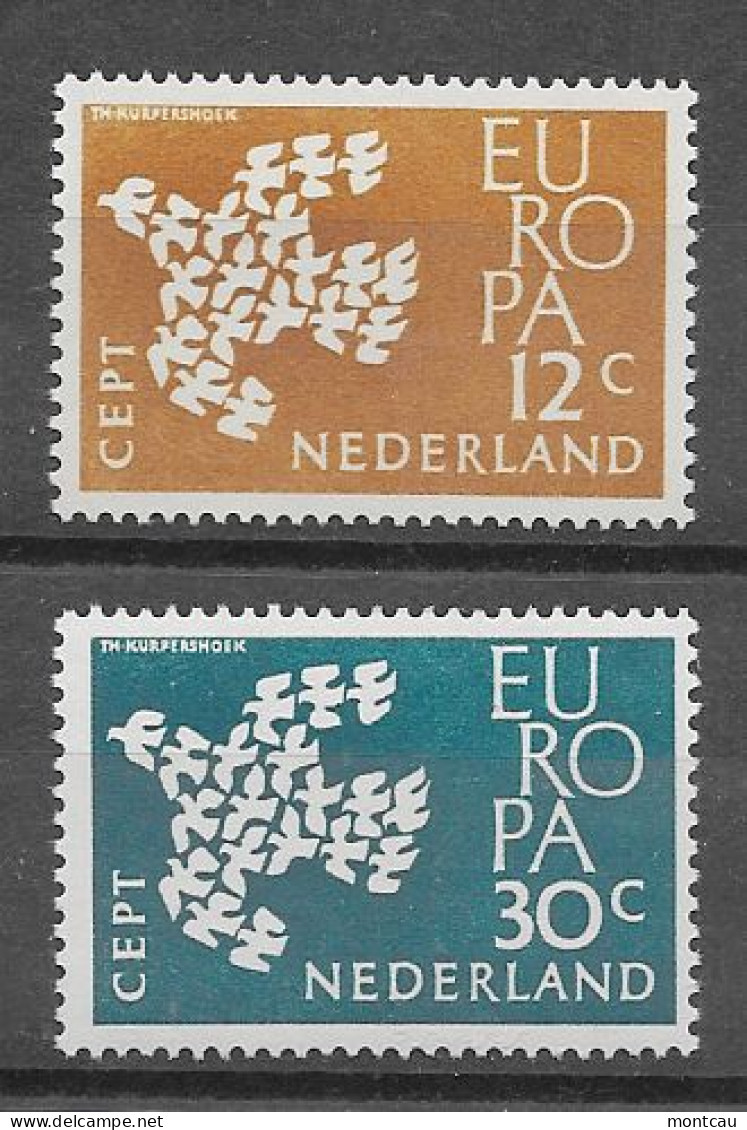 Nederland 1961.  Europa Mi 765-66  (**) - 1961