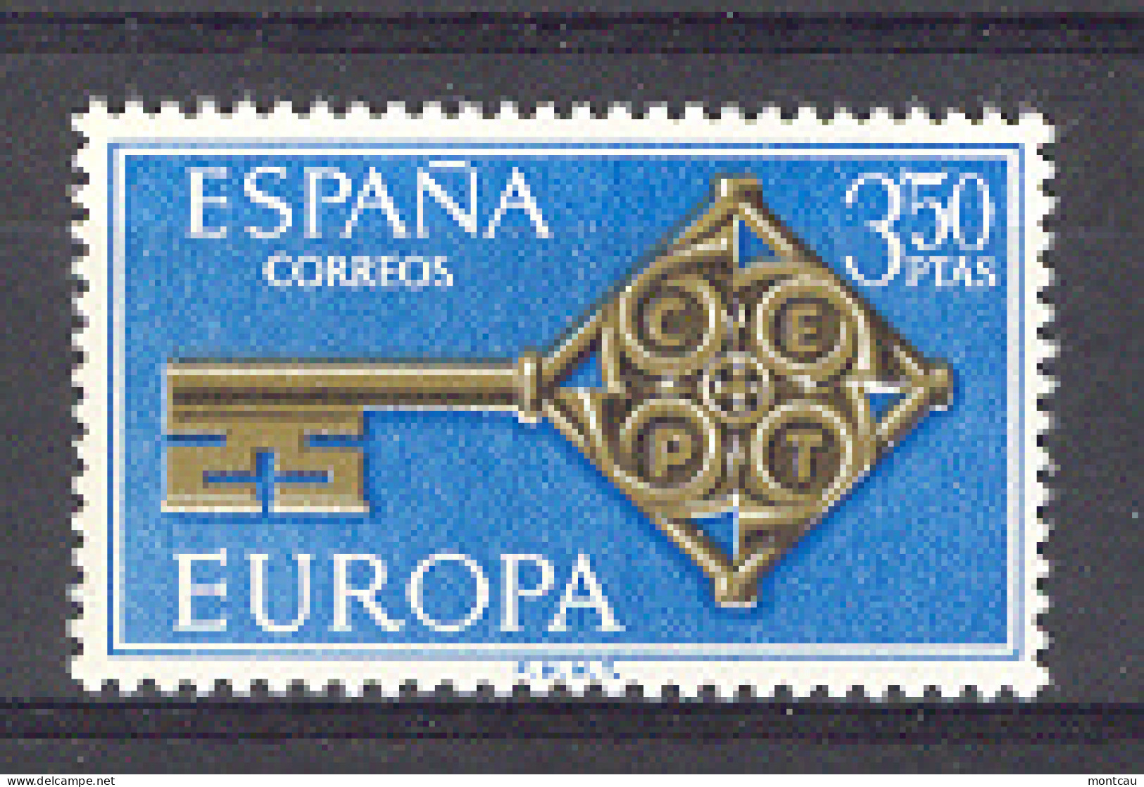 Spain 1968 - Europa Ed 1868 (**) - Unused Stamps