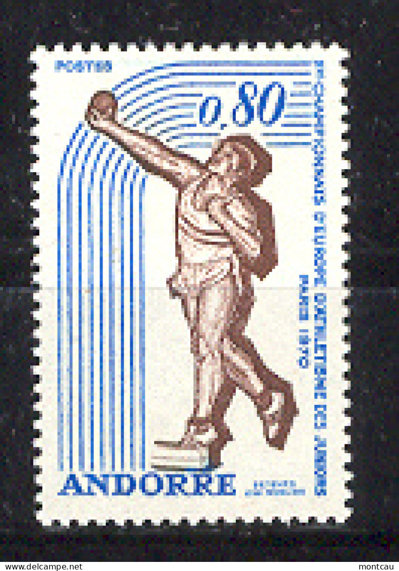 Andorra -Franc 1970 Atletismo Y=205 E=225 (**) - Ungebraucht