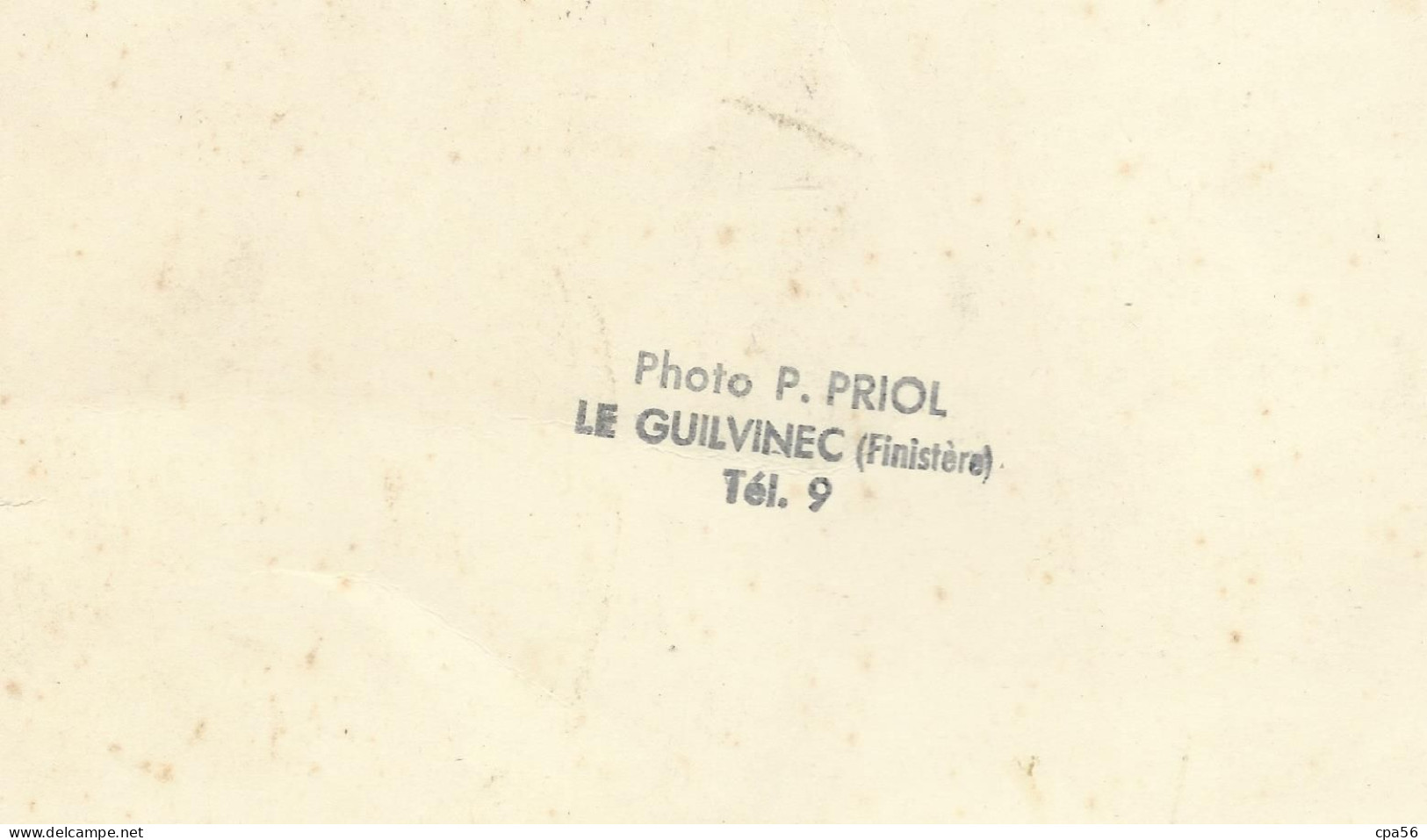 LE GUIVINEC - Photo De Classe 08 Mars 1960 ? P. PRIOL Photographe - Guilvinec