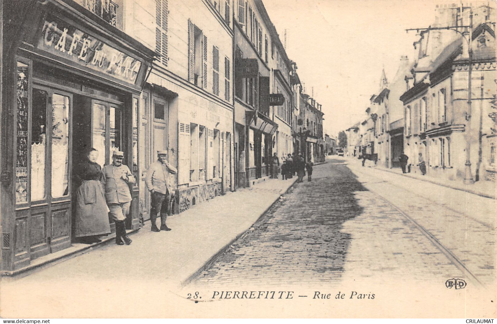 93-PIERREFITTE-RUE DE PARIS-N°6031-H/0131 - Pierrefitte Sur Seine